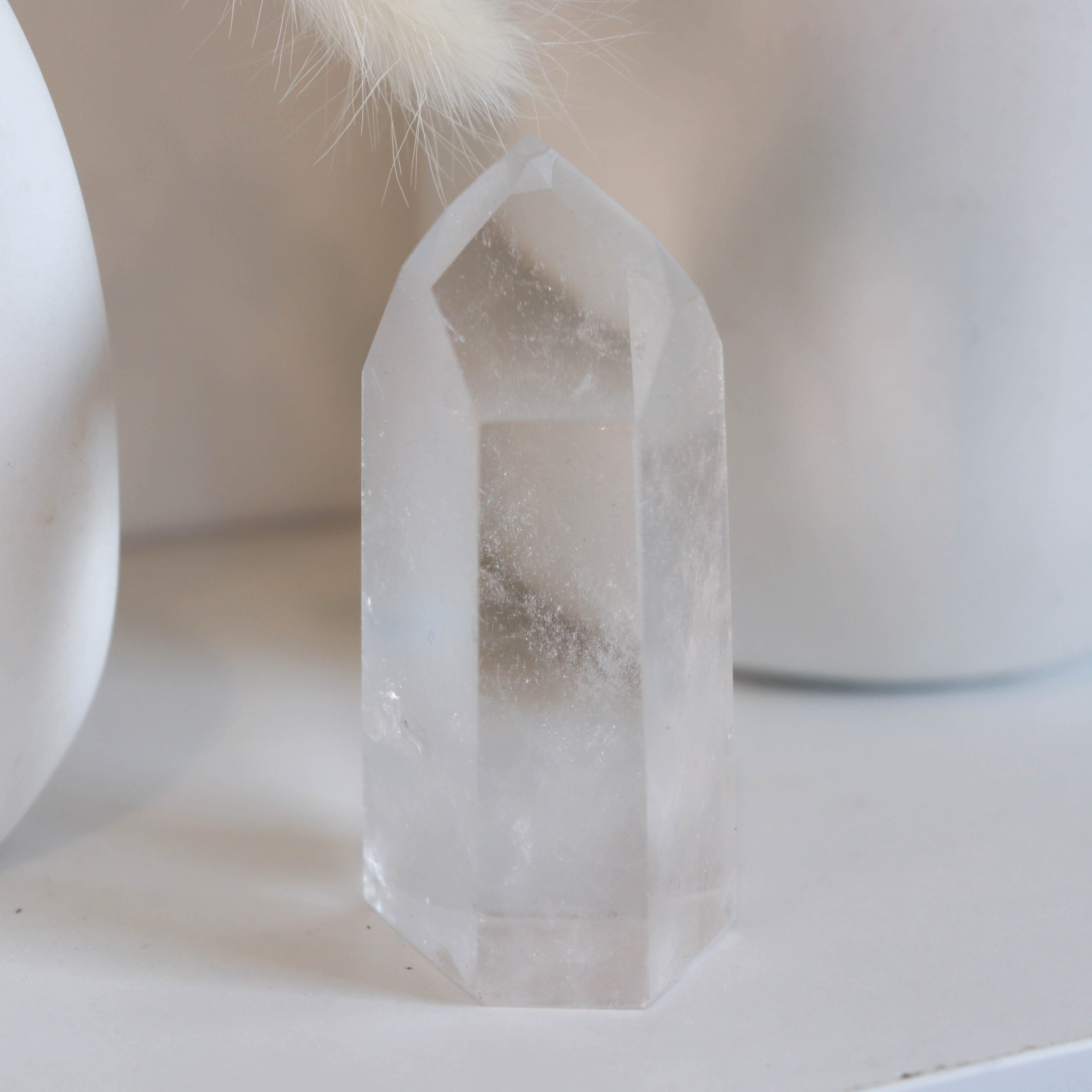 Clear Quartz Tower #4