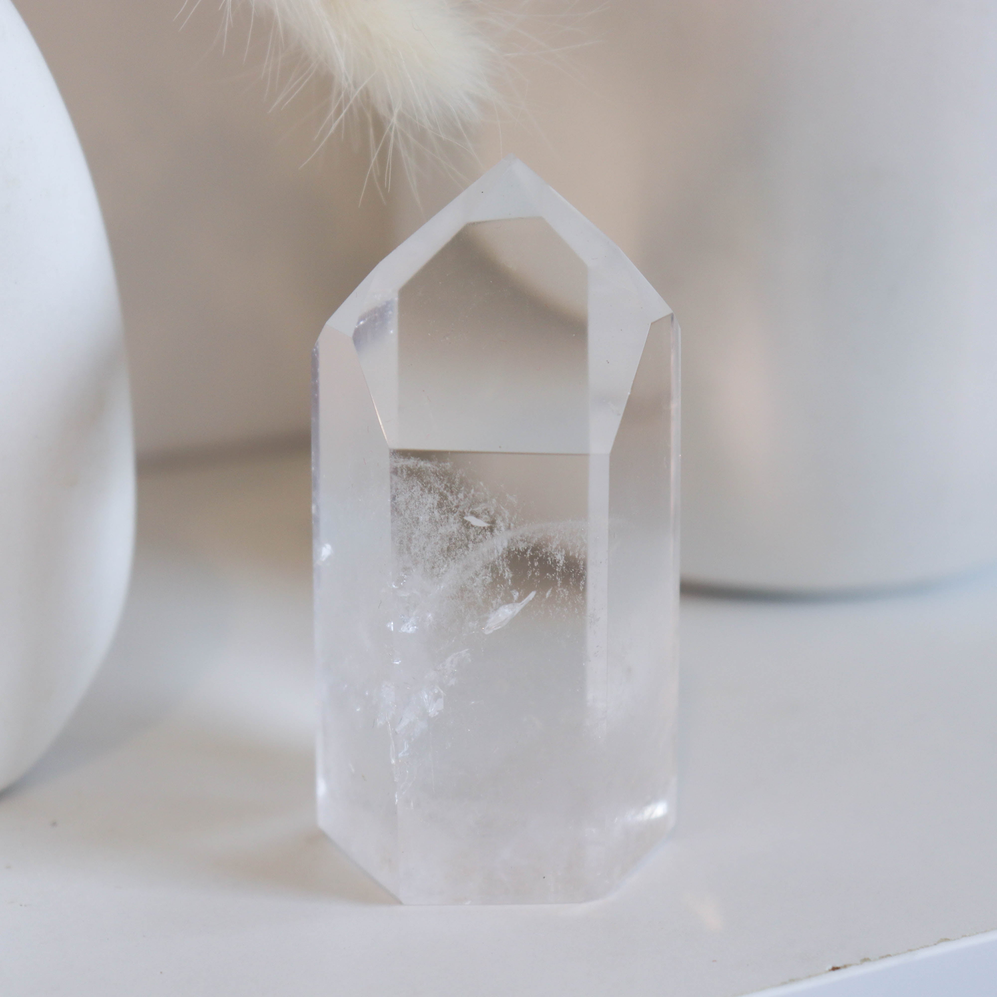 Clear Quartz Tower #5