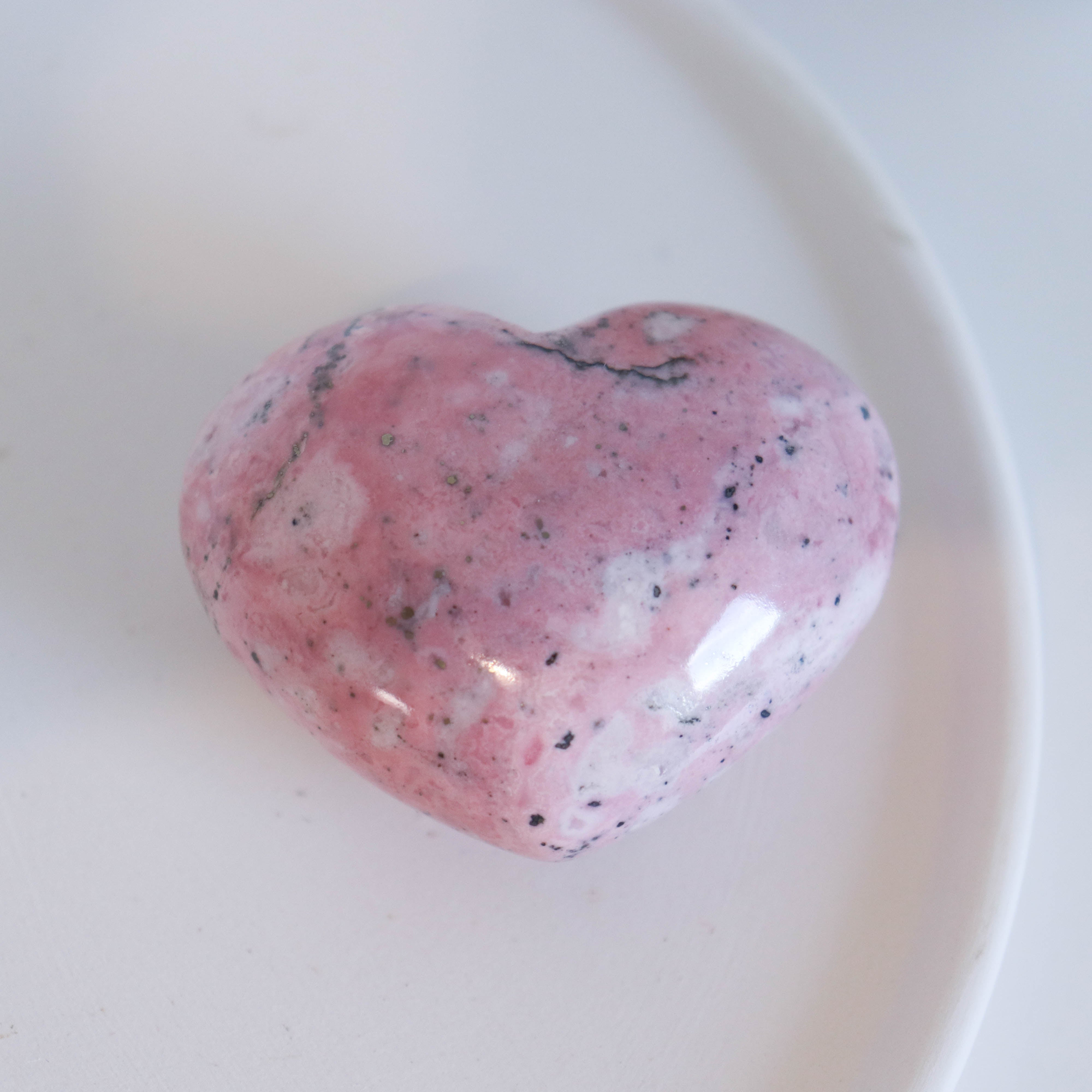 Rhodonite Heart #3