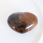 Tiger Eye XL Heart #2