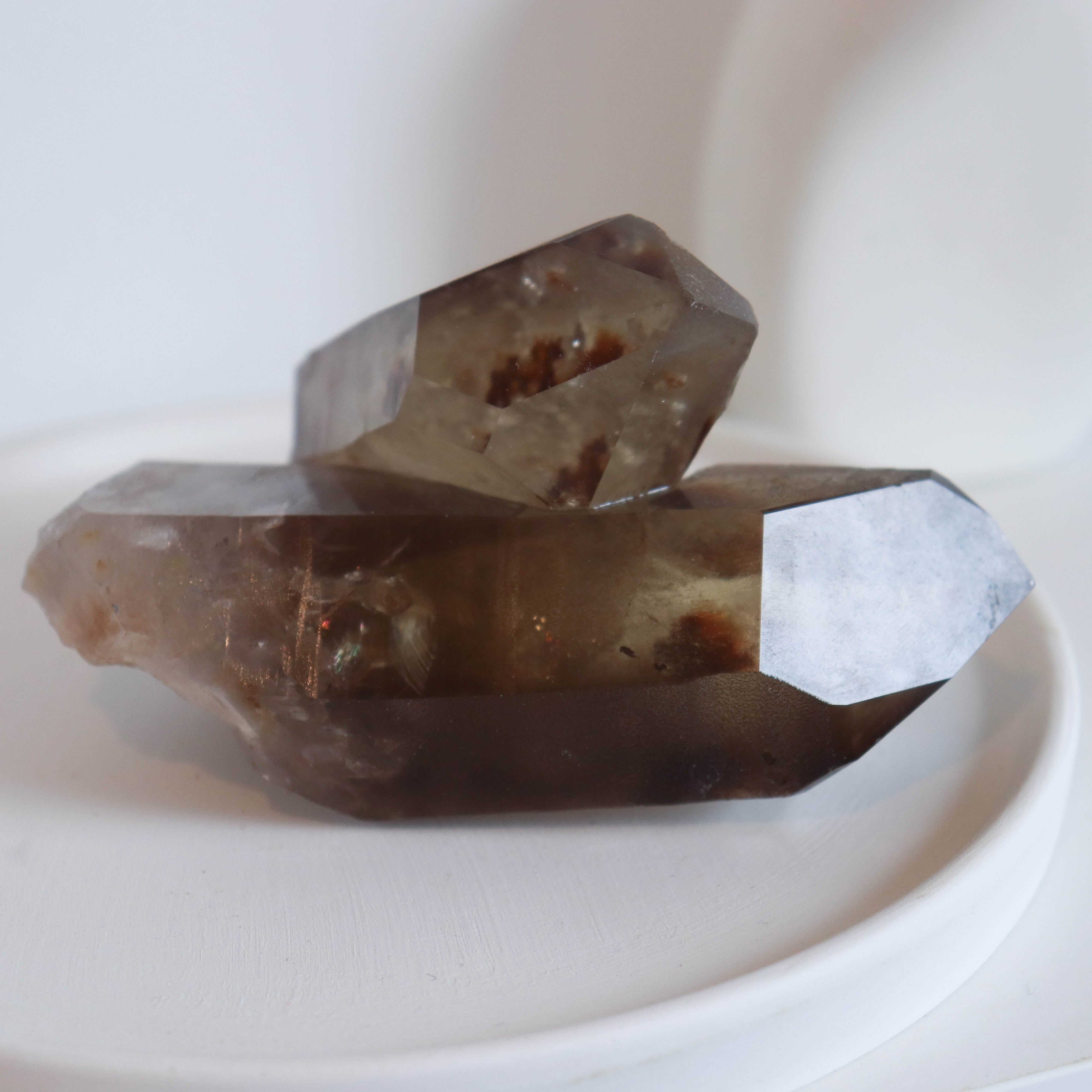 Natural Smoky Quartz Cluster #2