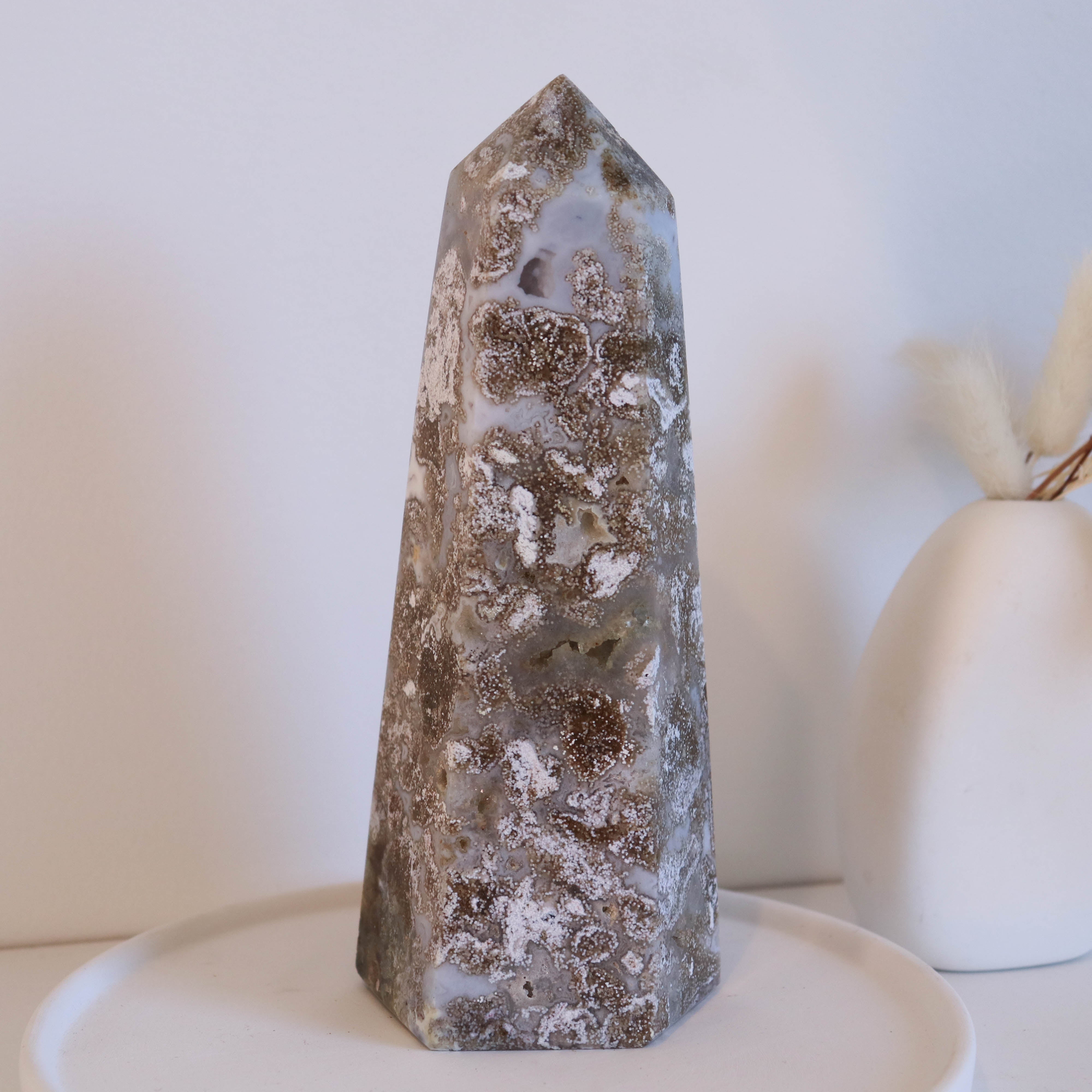 Ocean Jasper Twisted Flame