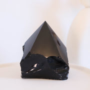 Black Obsidian Polished/Raw Point #1