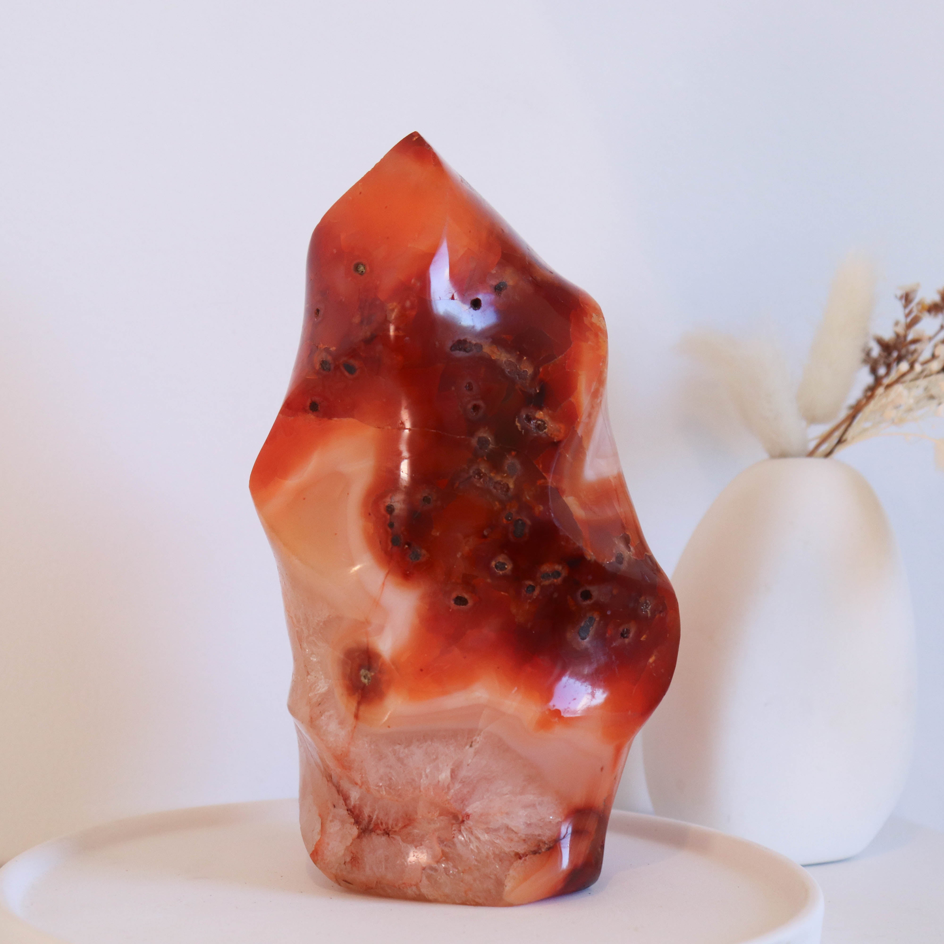 Carnelian XL Twisted Flame