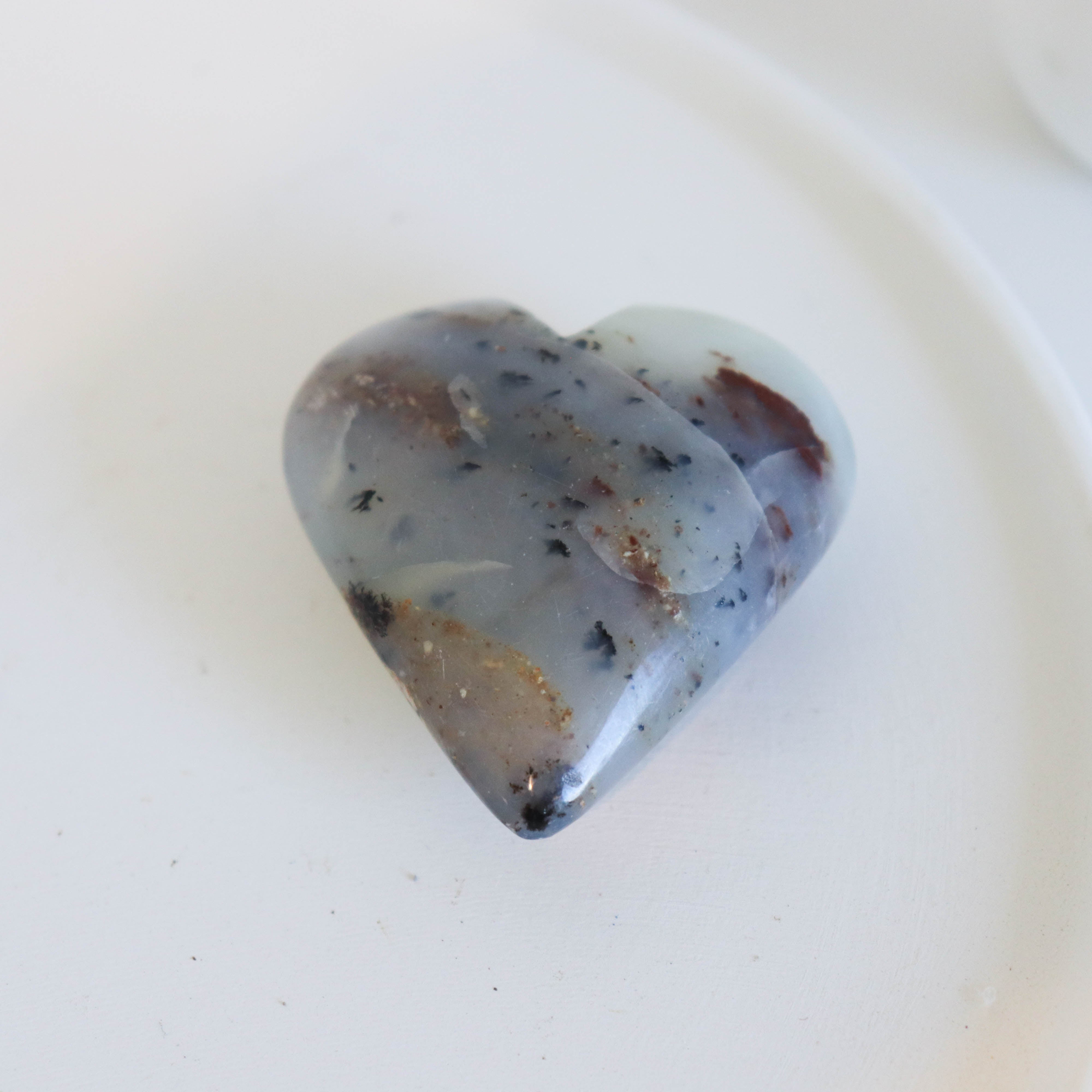 Andean Opal Heart #3