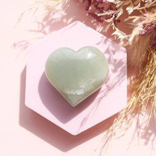Green Moonstone Heart #3