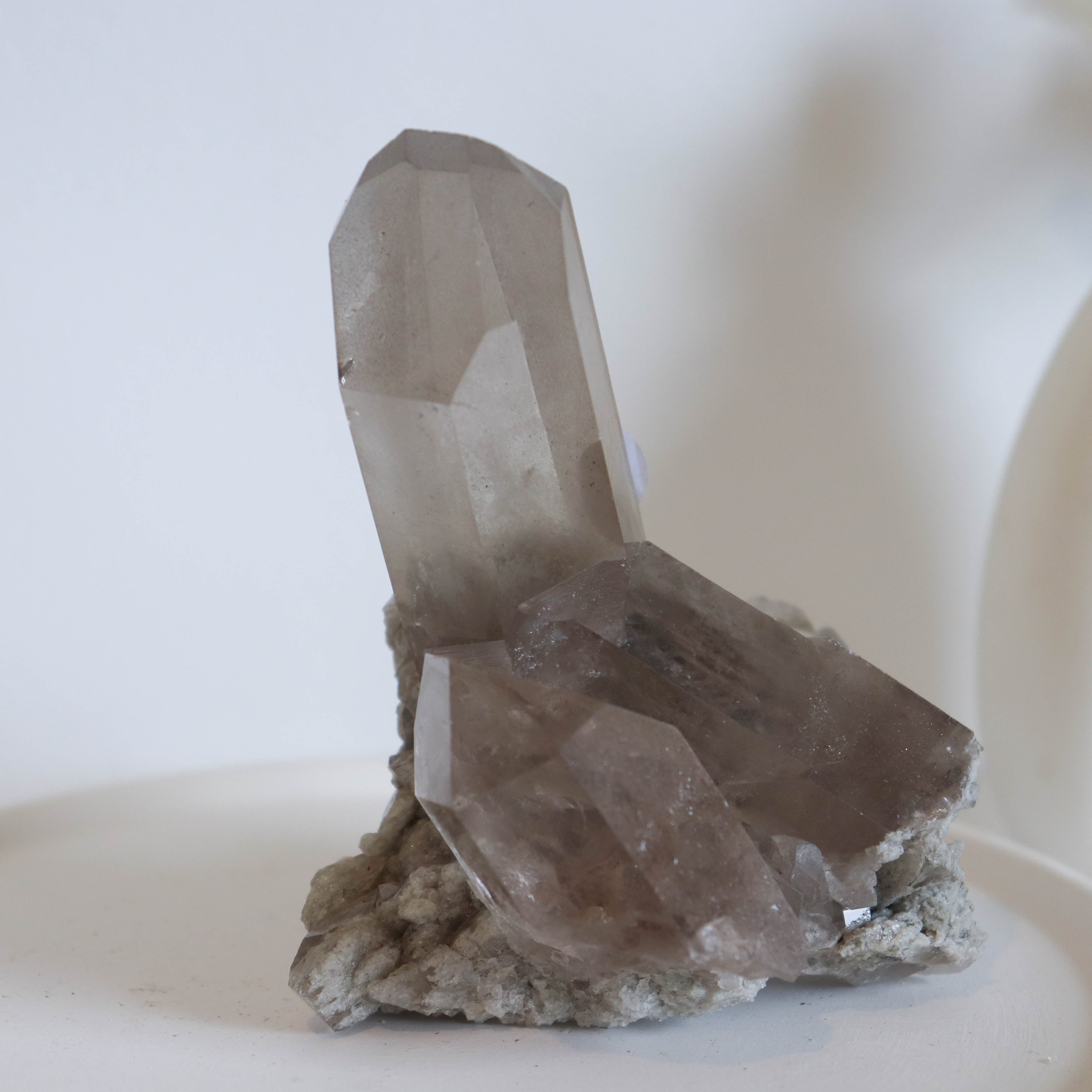 Natural Smoky Quartz Cluster #10