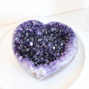 AA Amethyst Heart Cluster #11