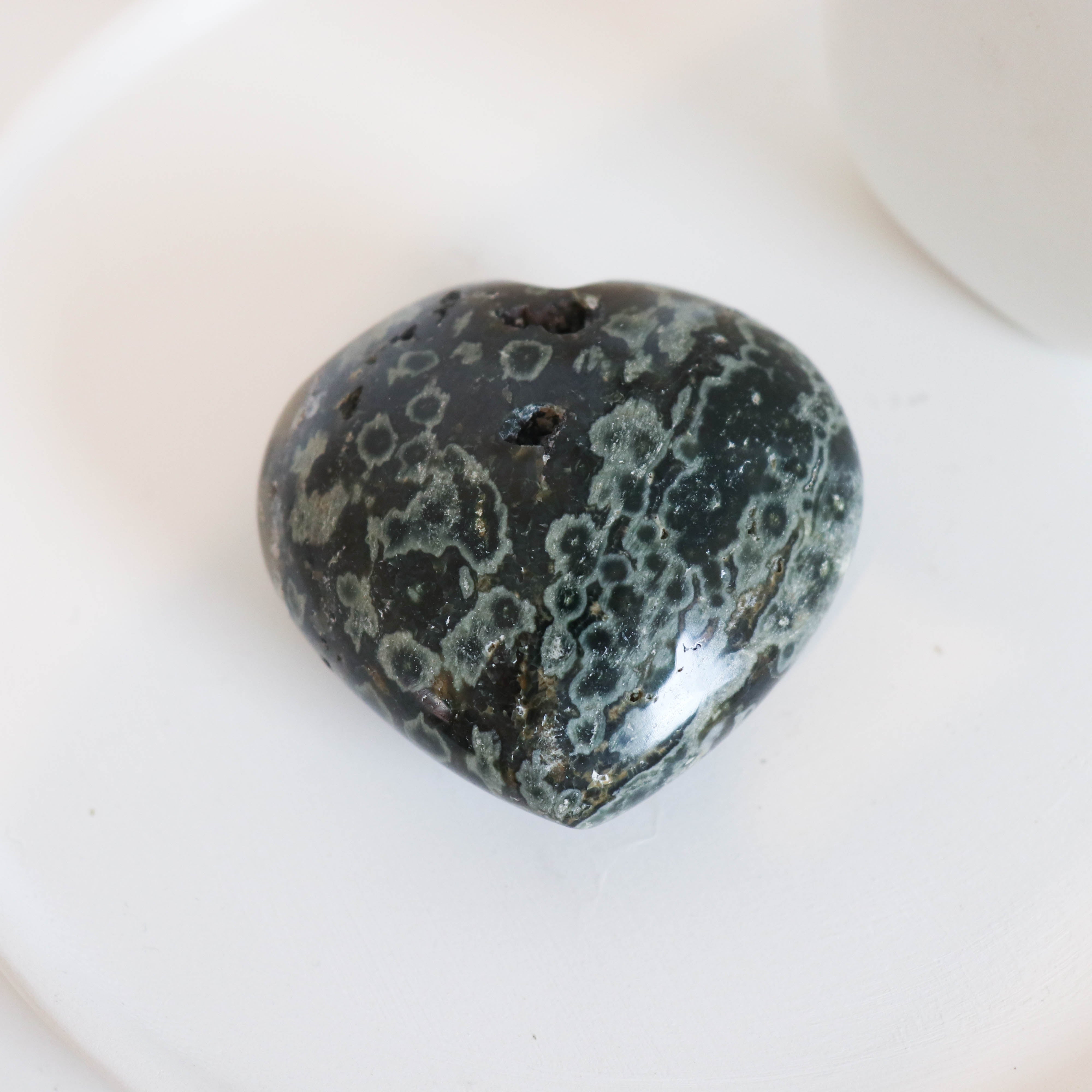 Ocean Jasper Heart #2