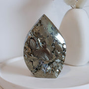 Pyrite Cluster Flame #2