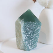 Aventurine Cut Base Polished Point #1