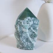 Aventurine Cut Base Polished Point #2