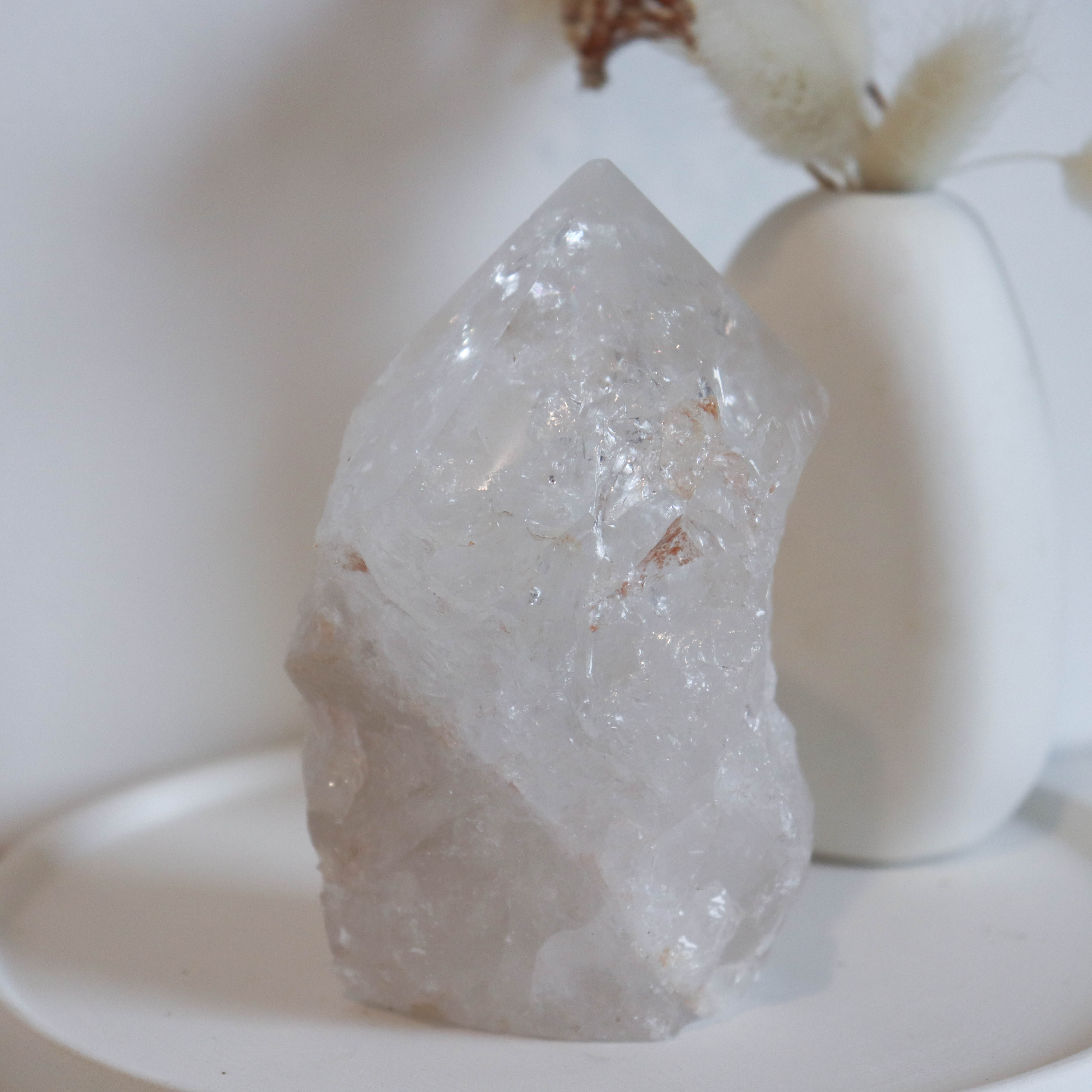 Clear Quartz Polished Point #2