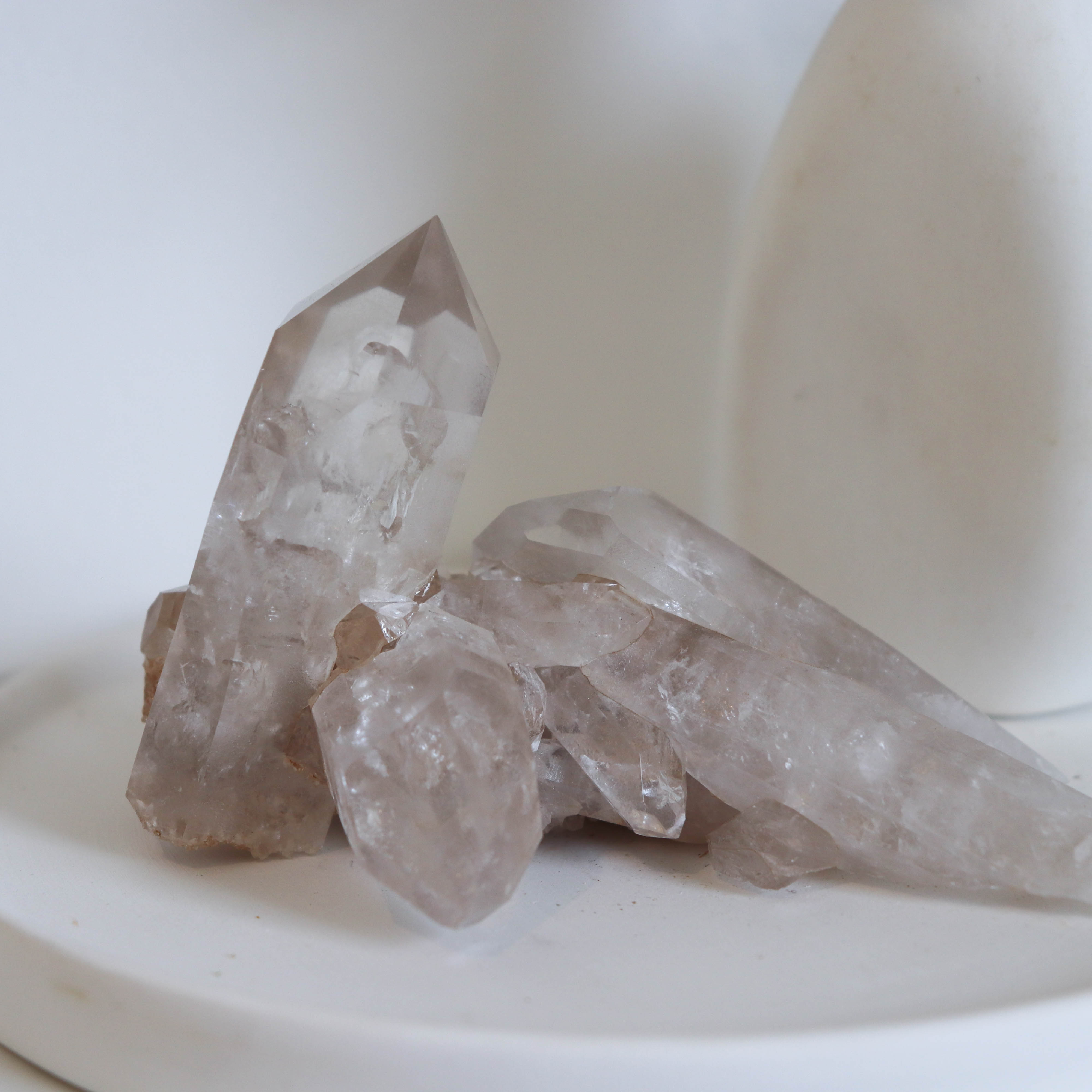 AA Natural Smoky Quartz Cluster #1