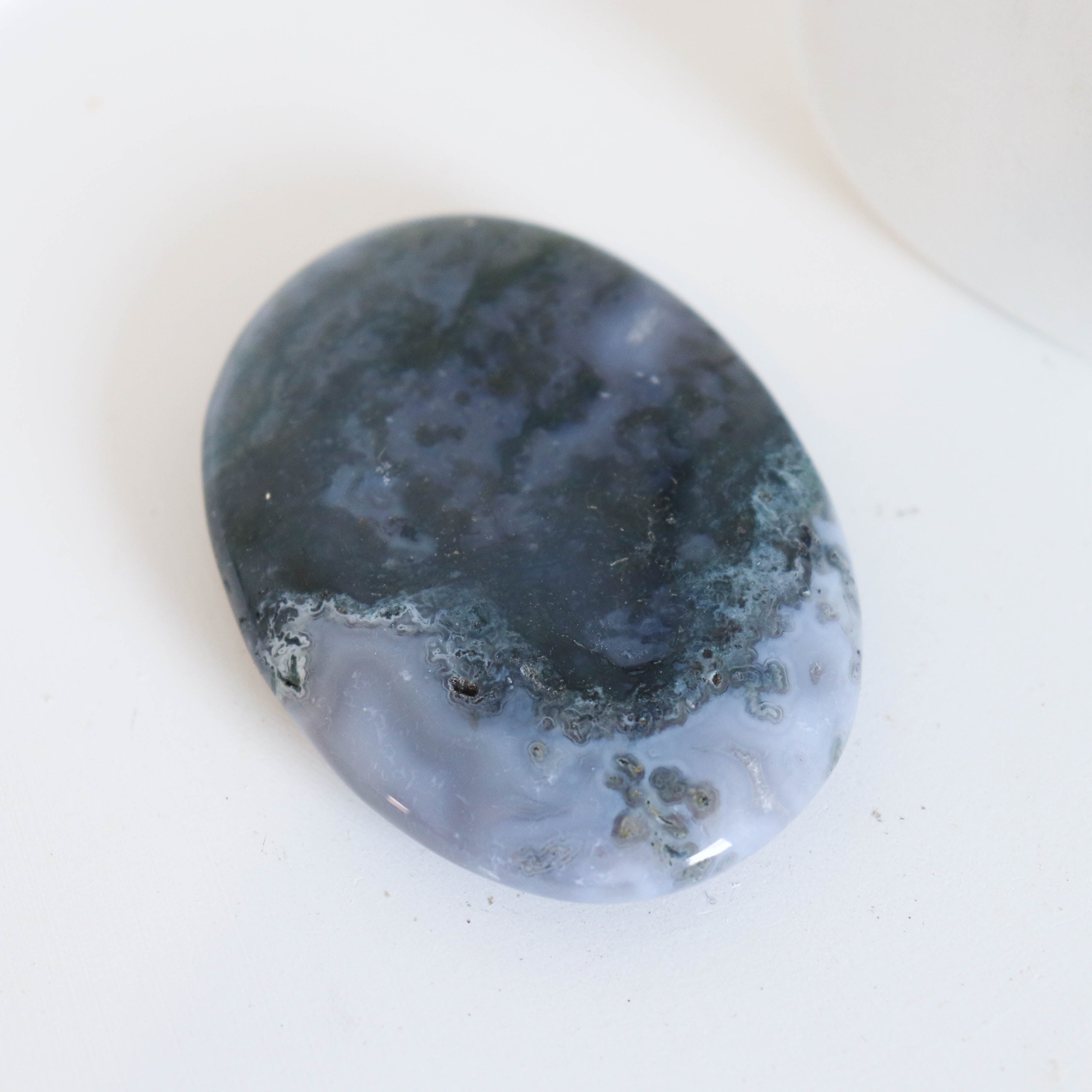 Moss Agate Palm #1
