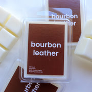 Bourbon Leather Wax Melt