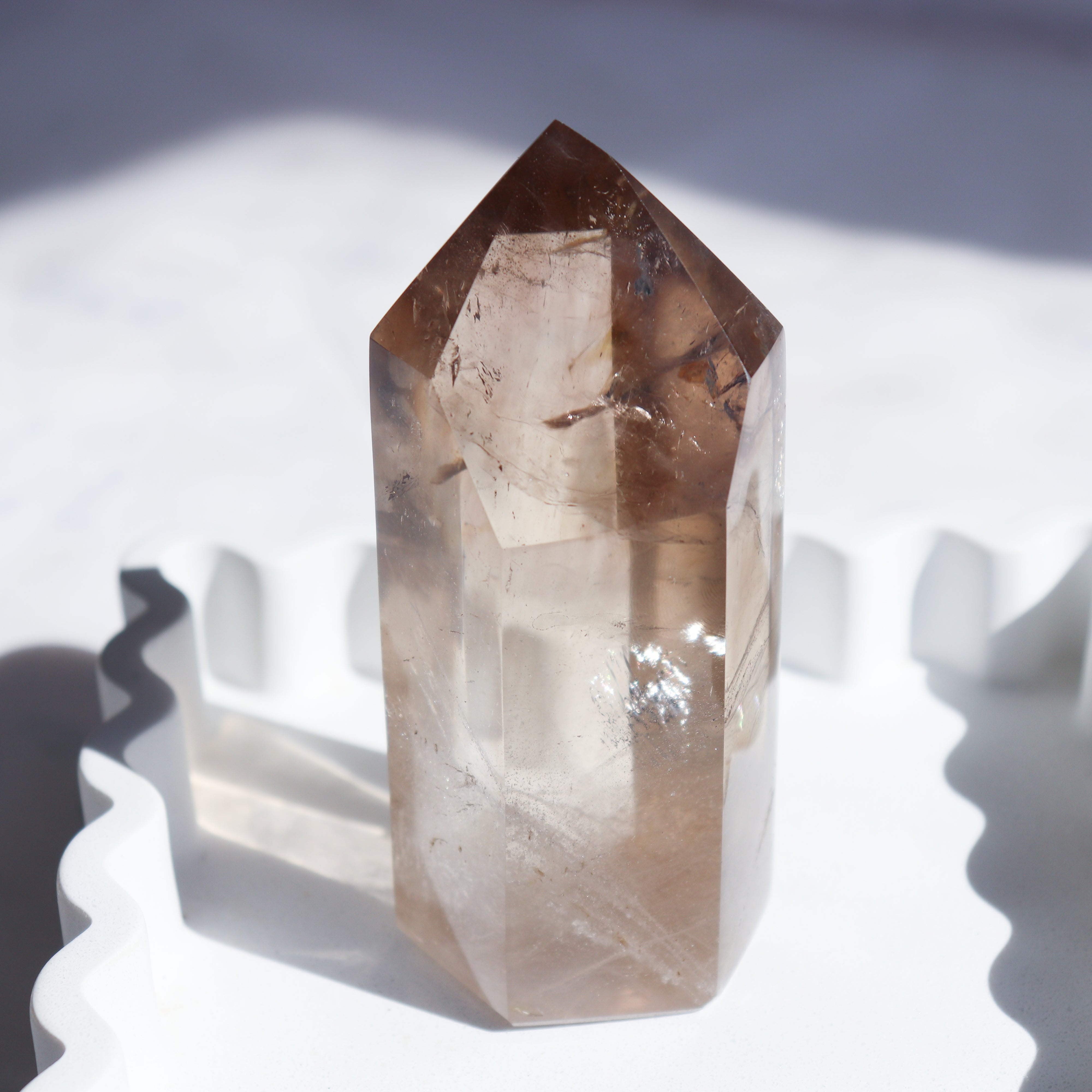Smoky Quartz Tower #1