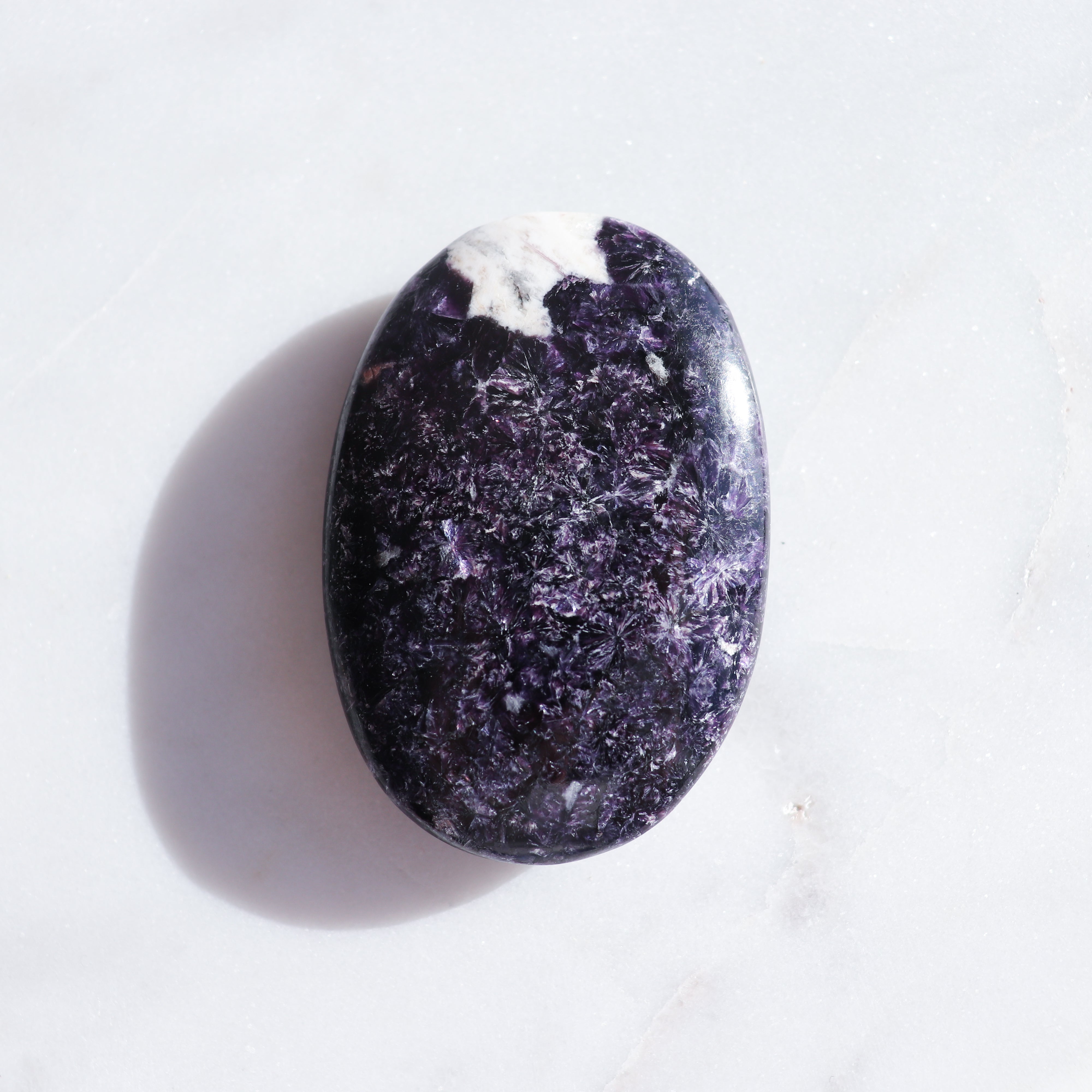 A Grade Lepidolite Palm #1