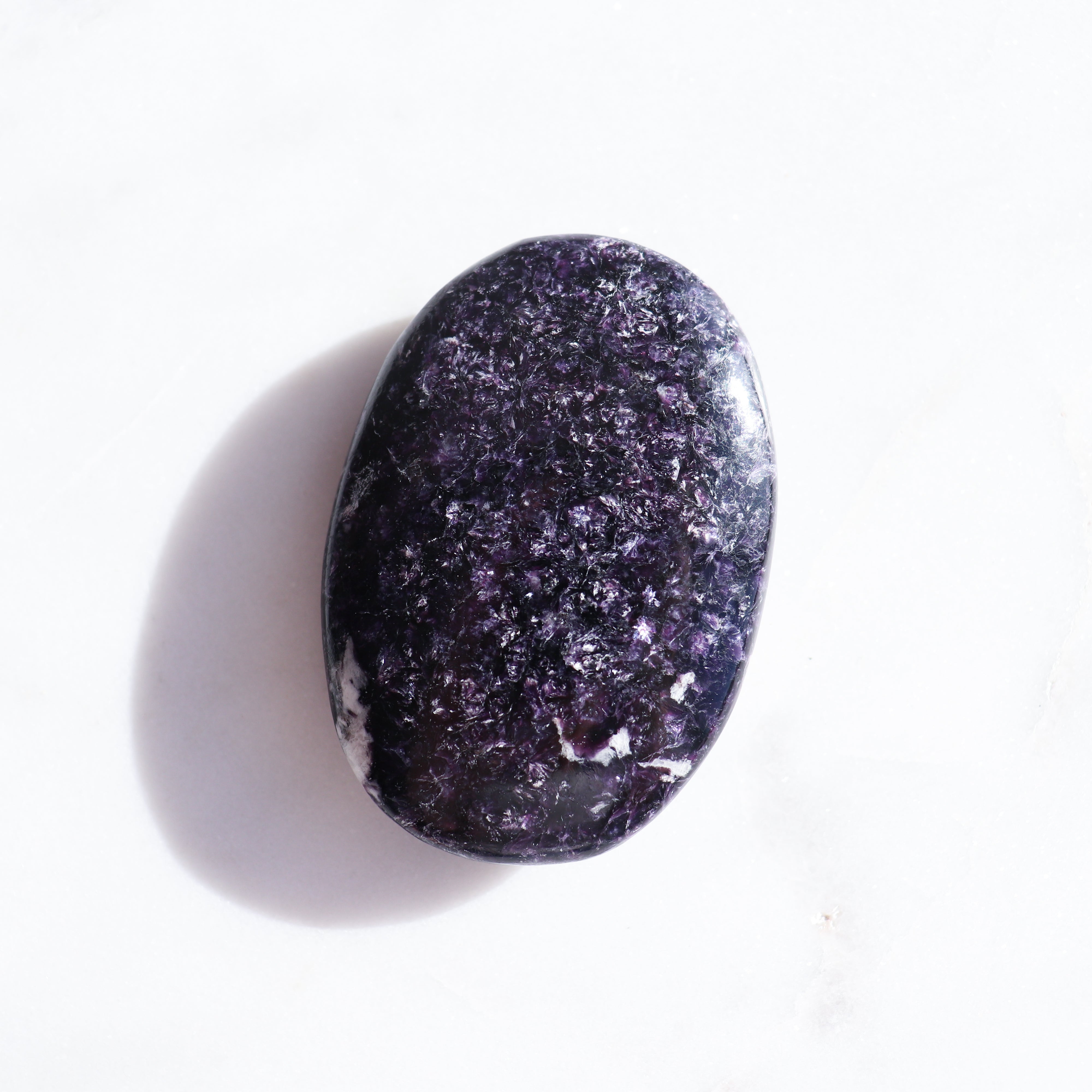 A Grade Lepidolite Palm #2