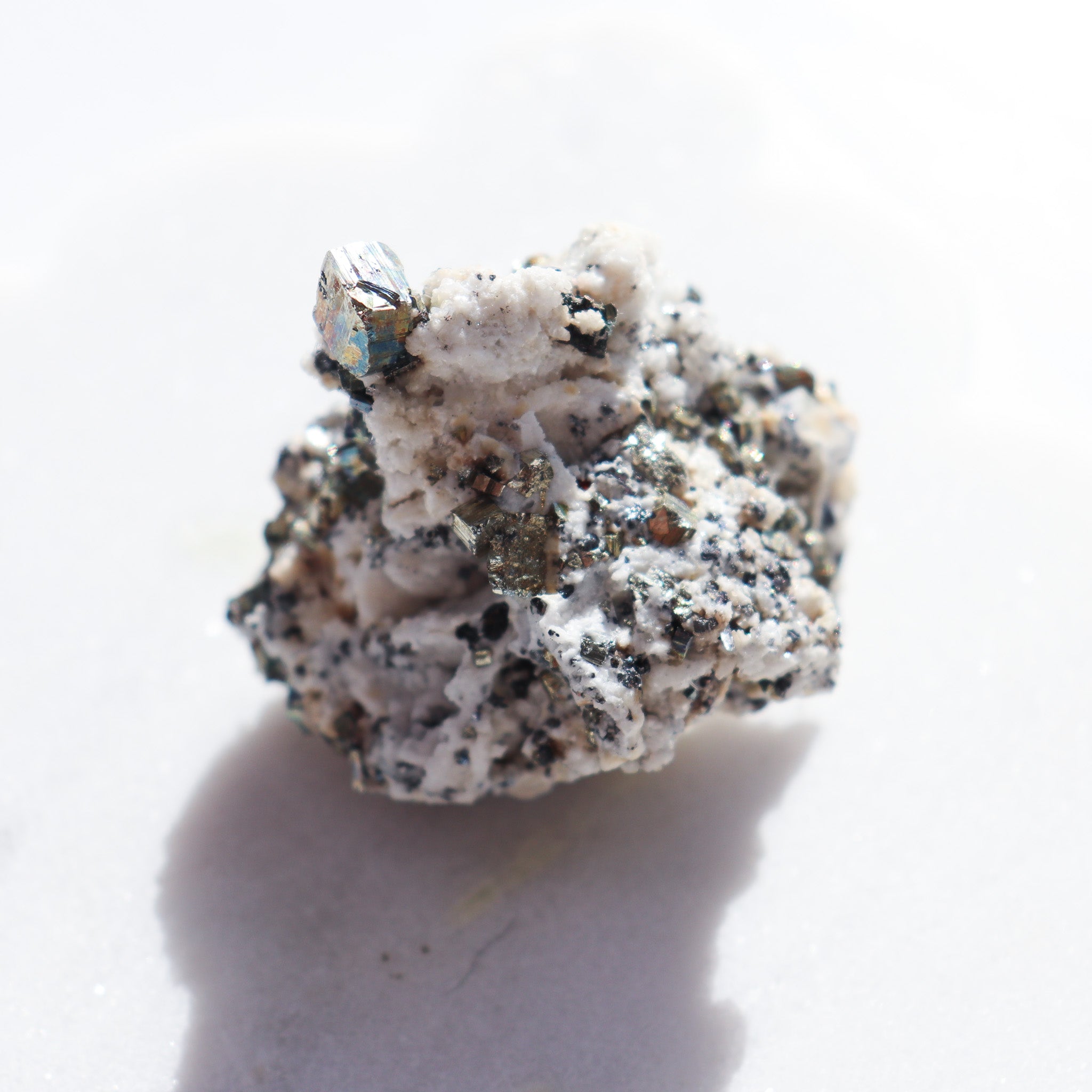 Irridescent Pyrite Mineral Cluster #2