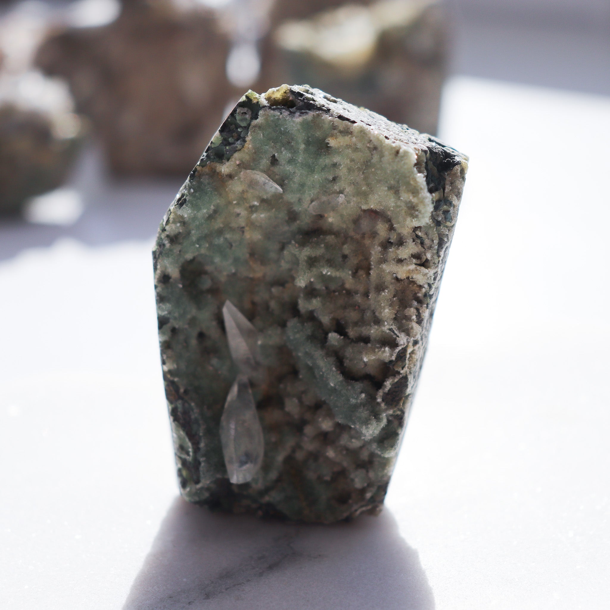 Enchanted Zeolite - Stilbite, Quartz, Apophyllite & Calcite #1