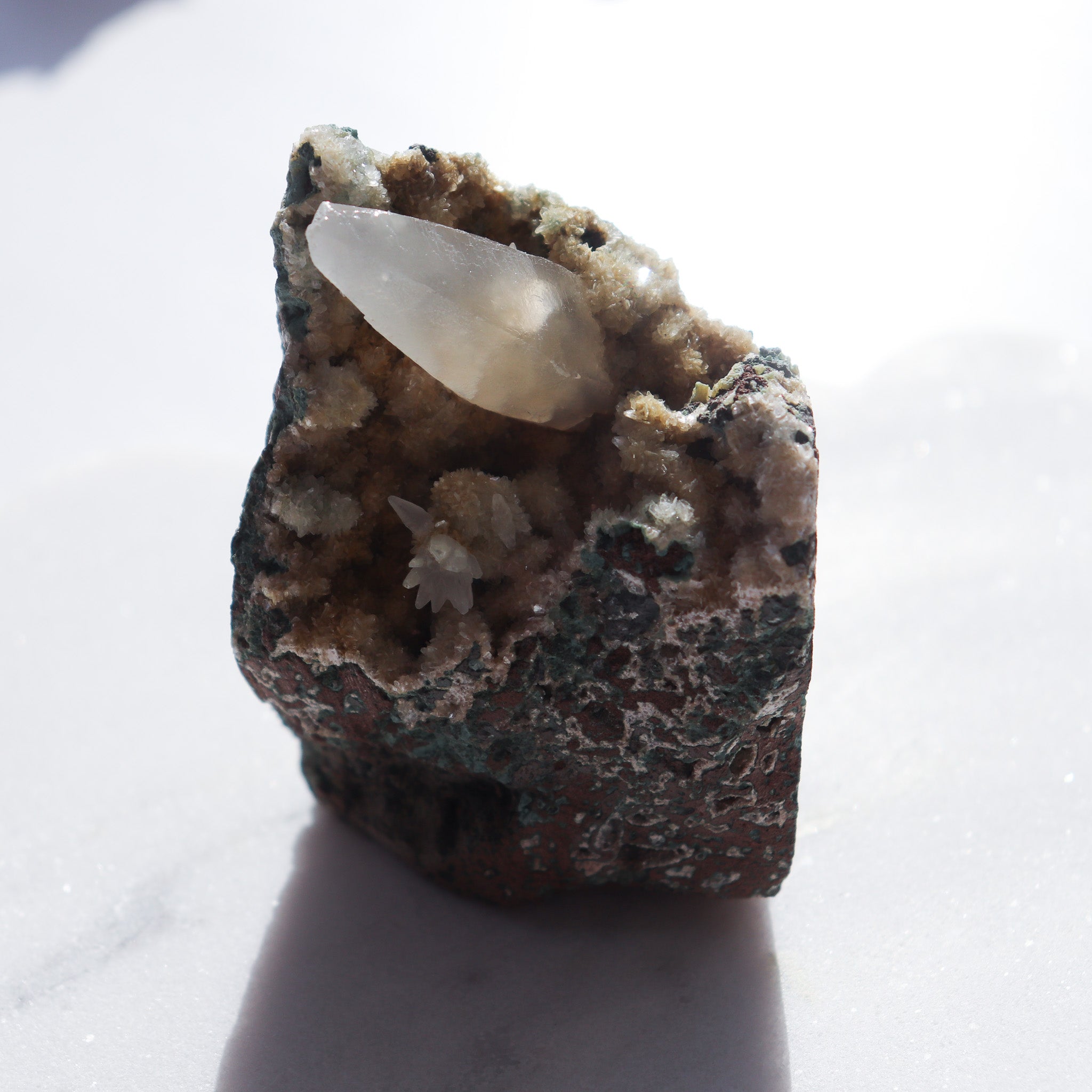 Enchanted Zeolite - Stilbite, Quartz, Apophyllite & Calcite #2