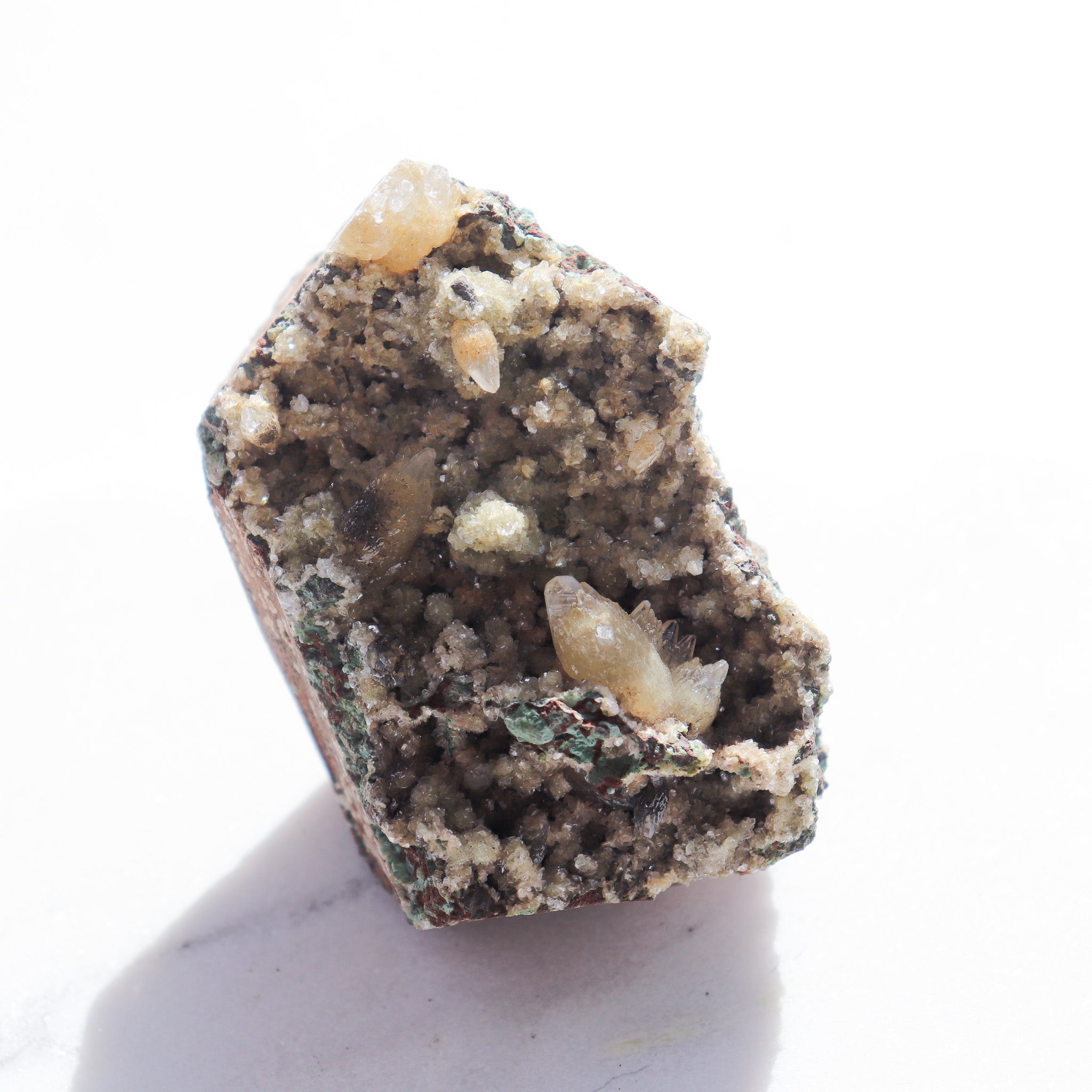 Enchanted Zeolite - Stilbite, Quartz, Apophyllite & Calcite #6