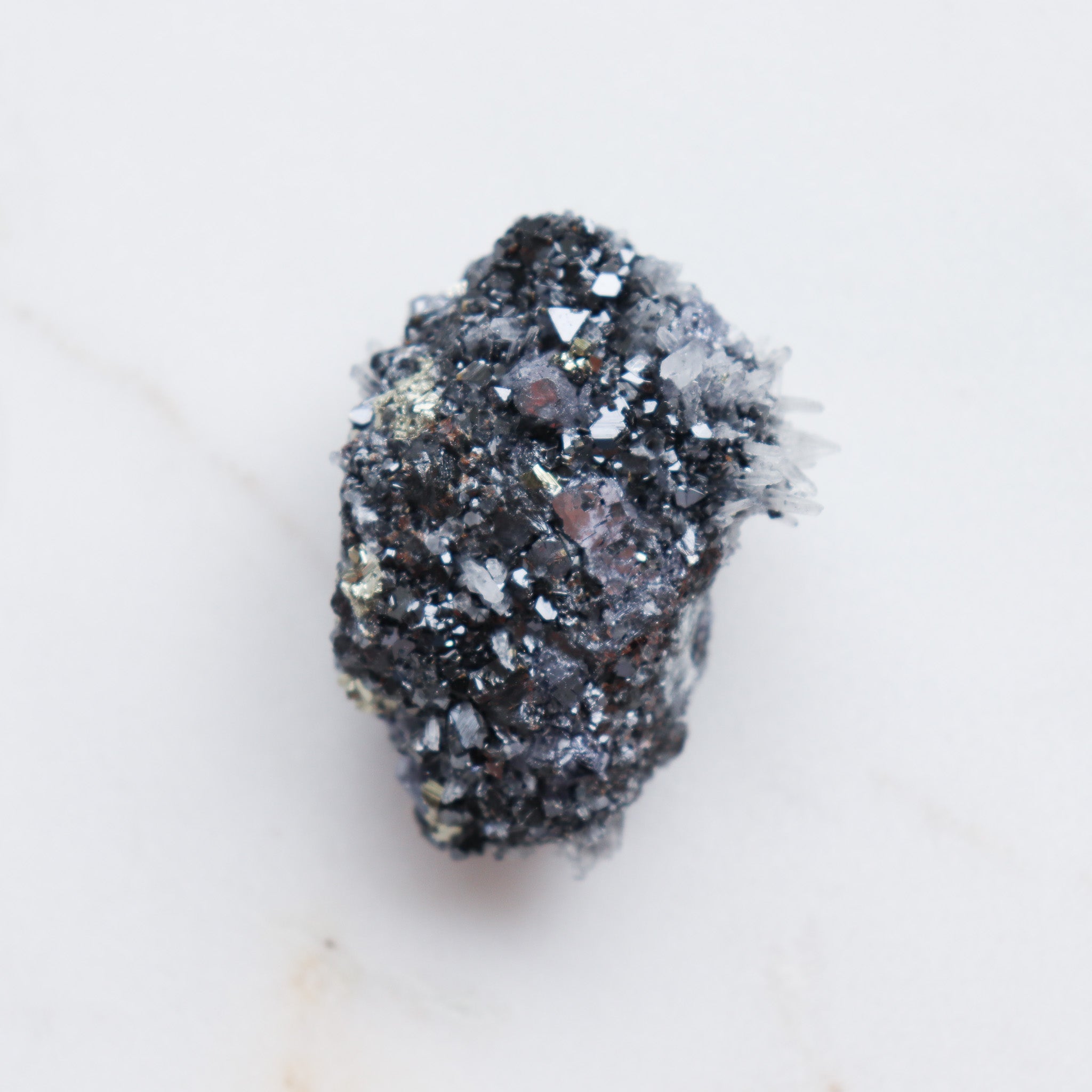Galena Quartz & Pyrite Cluster #8
