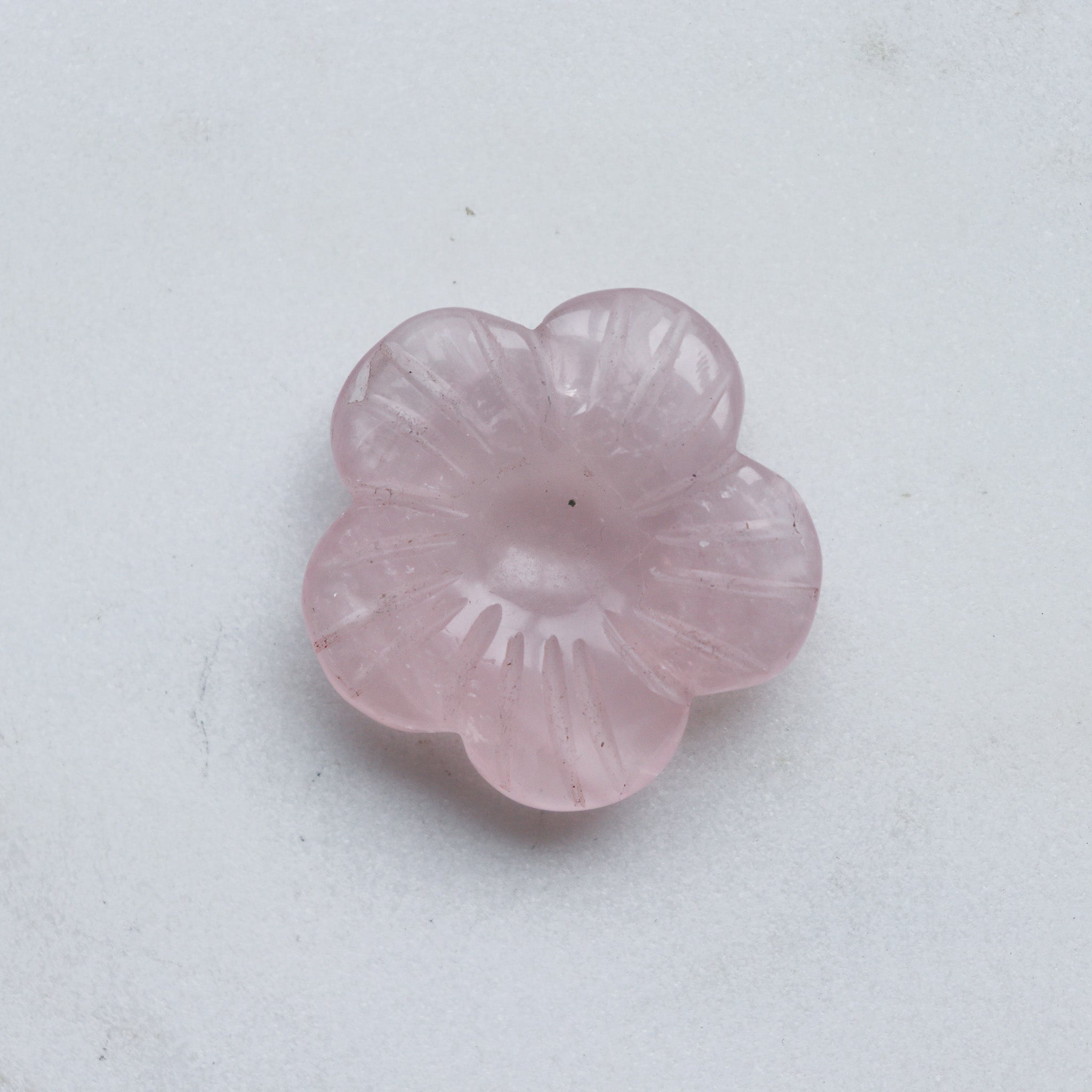 Rose Quartz Flower #1