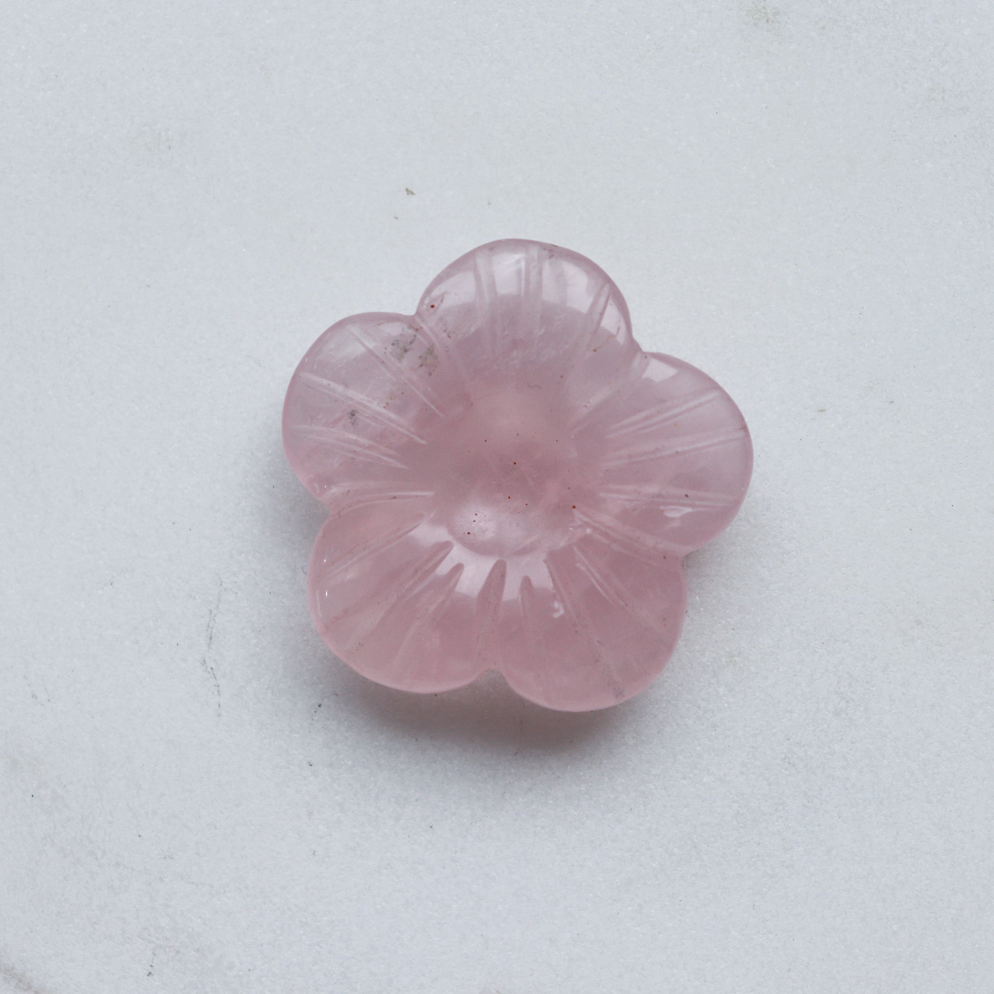 Rose Quartz Flower #2