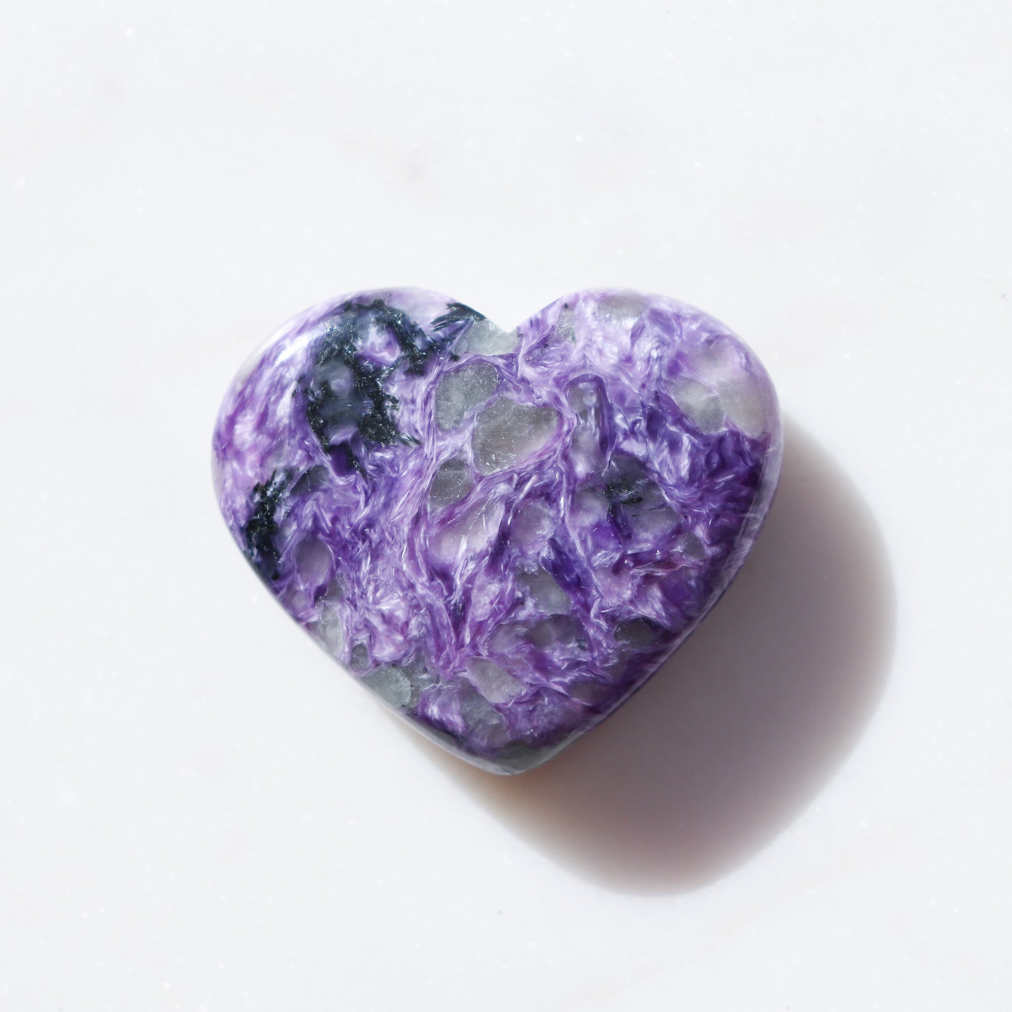 Charoite Heart #1