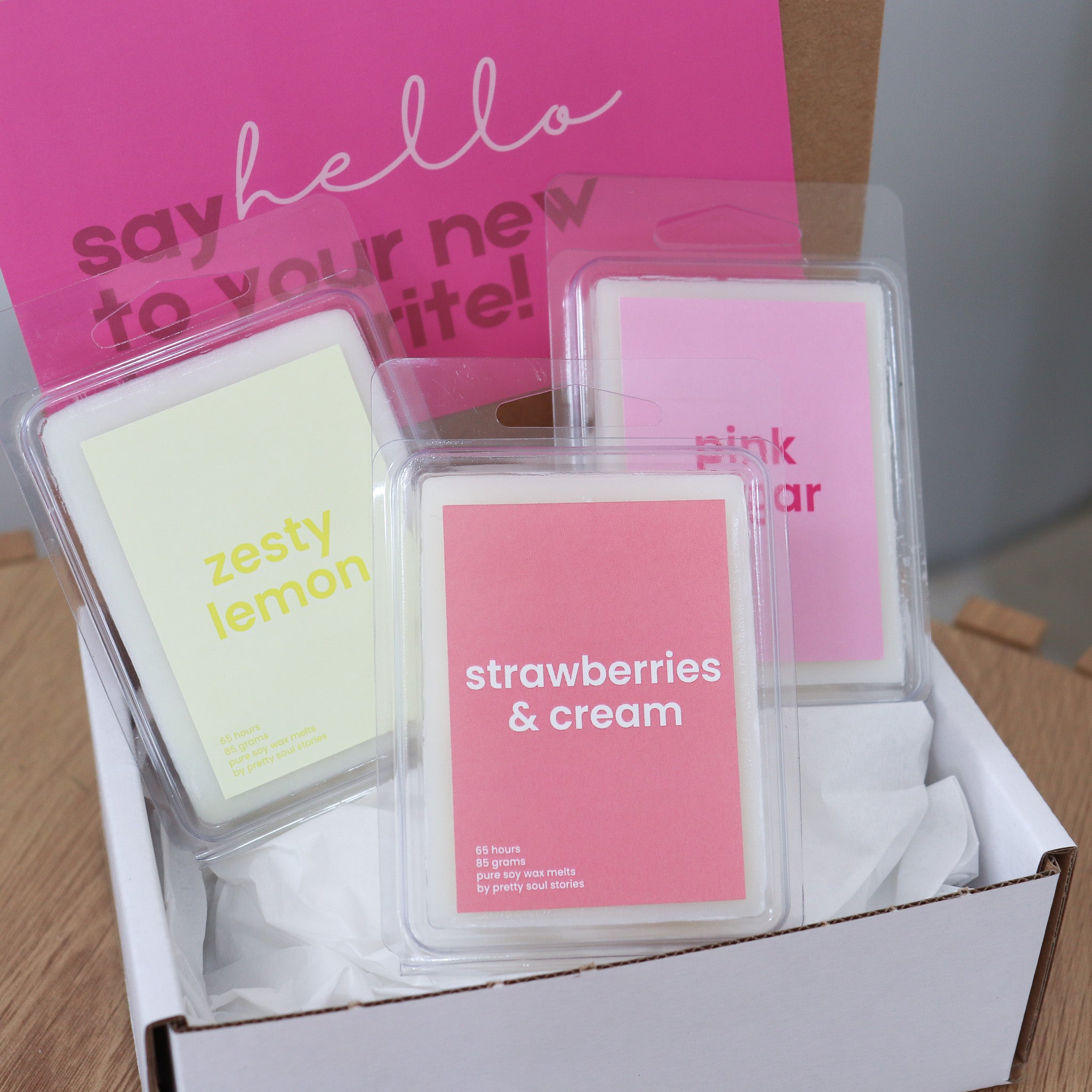 FRUITY & ZESTY WAX MELT TRIO