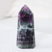 A Grade Rainbow Fluorite Tower #03