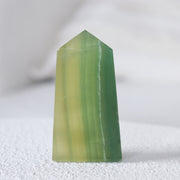 Lemon Lime Fluorite Point #02