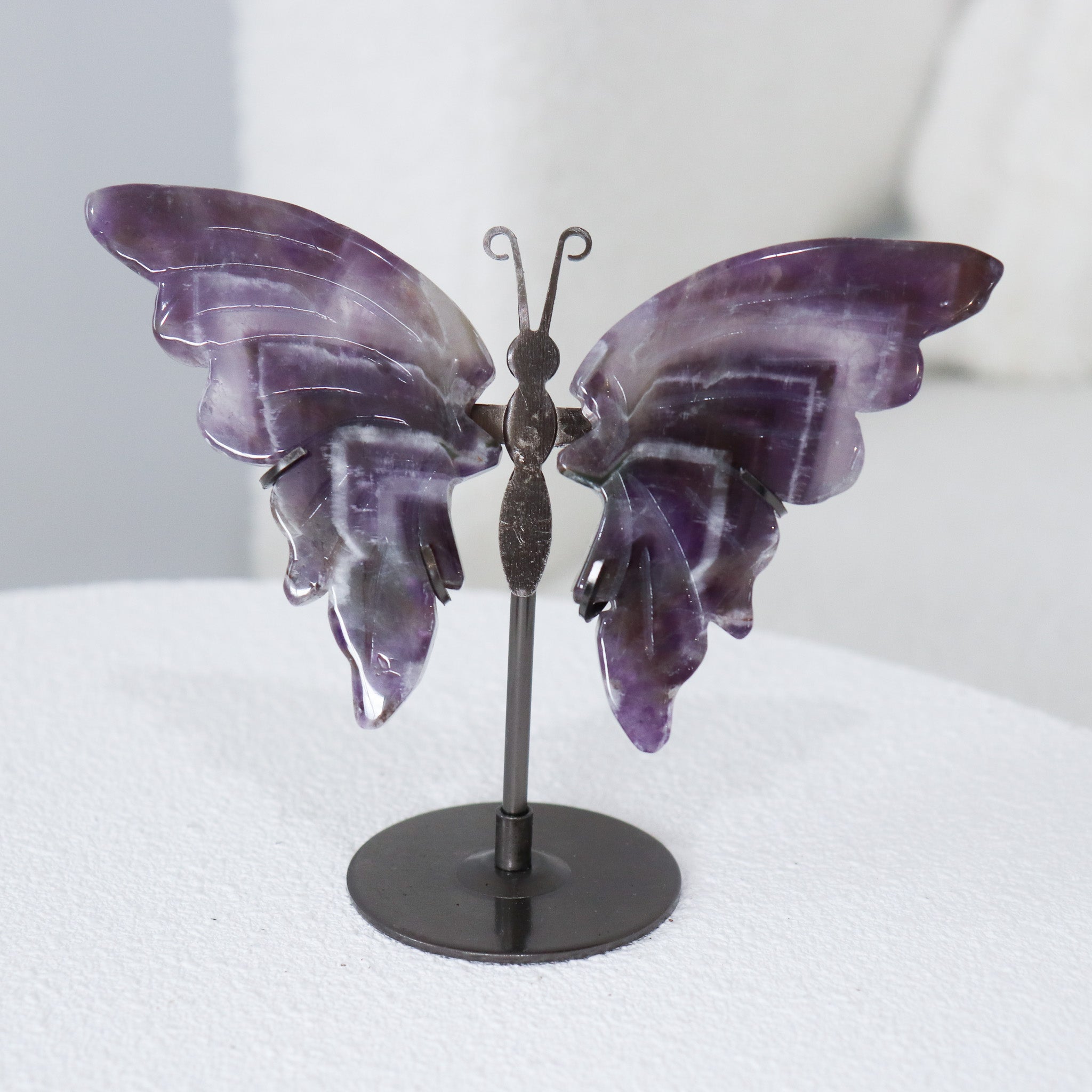 Amethyst Chevron Butterfly