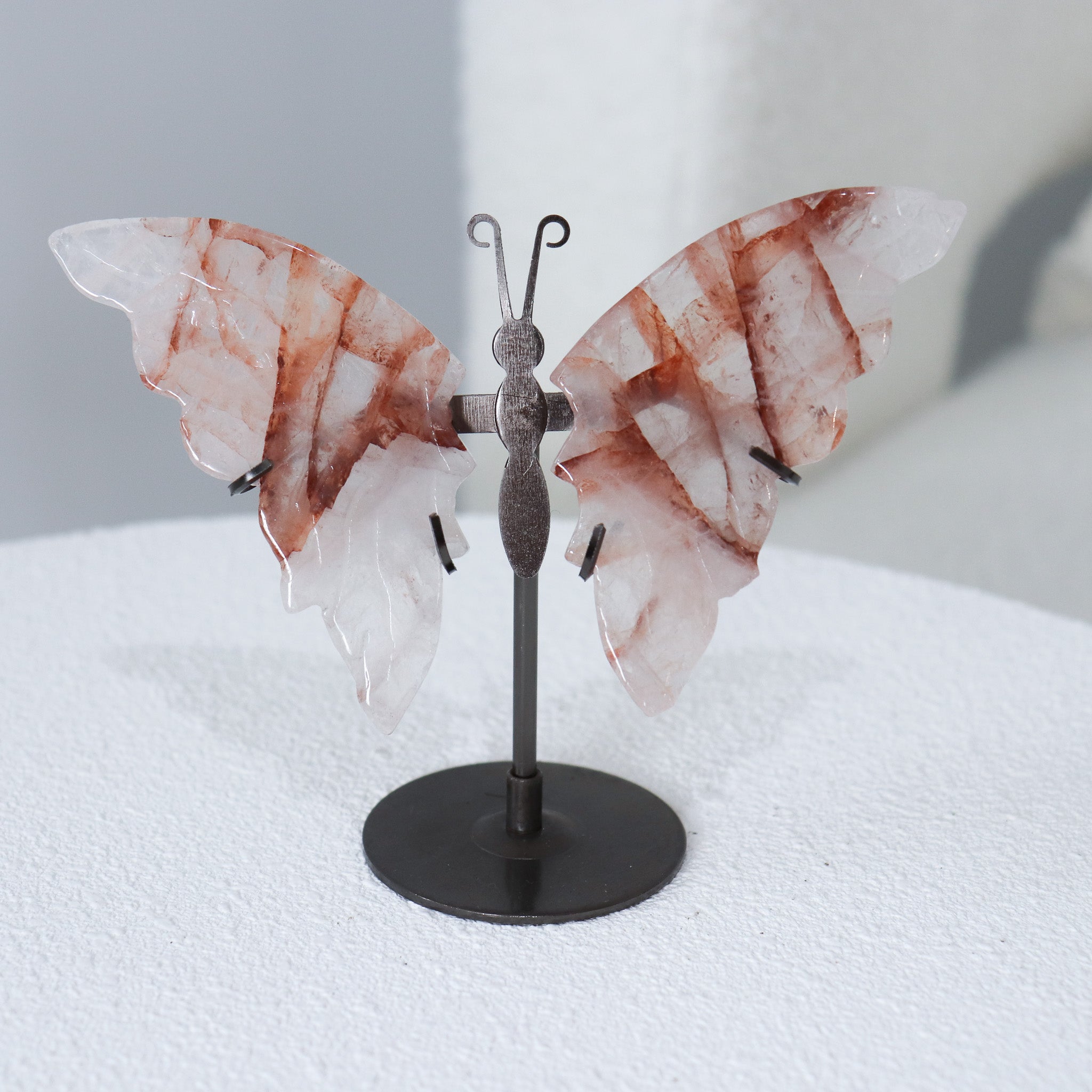 Fire Quartz Butterfly