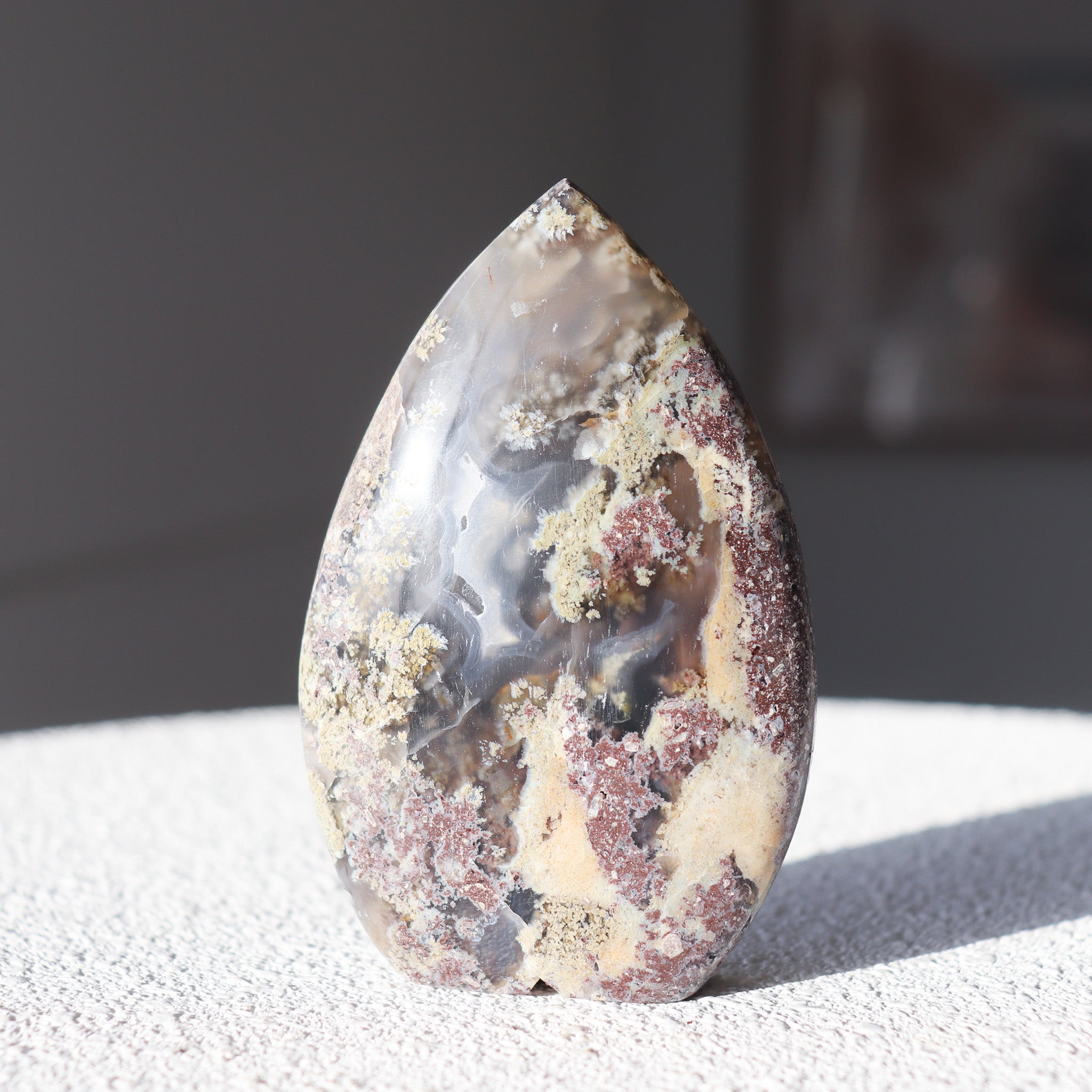 AA Scenic Moss Agate Flame #a