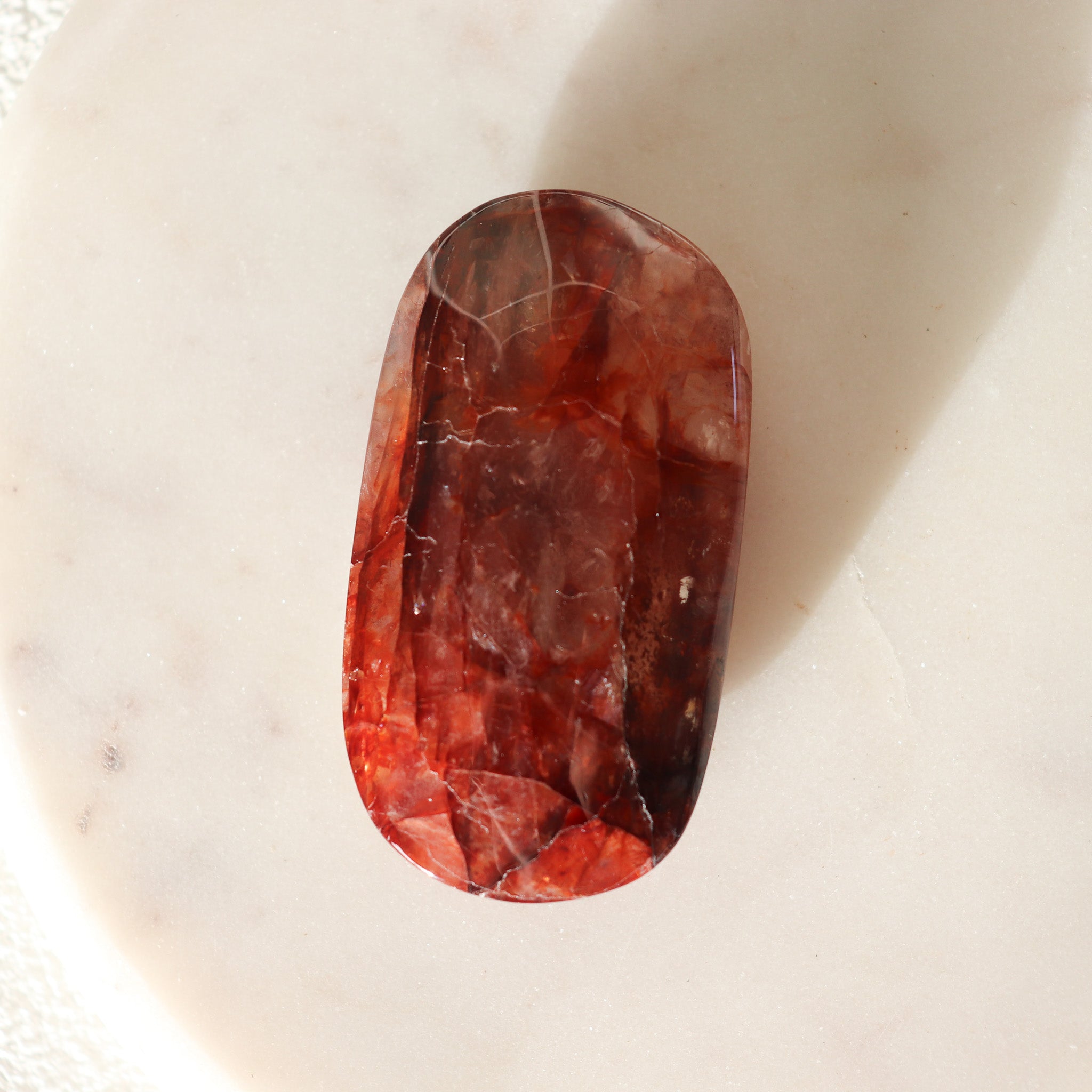 A Grade Fire Quartz Palm #1