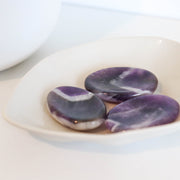 Amethyst Chevron Worry Stone