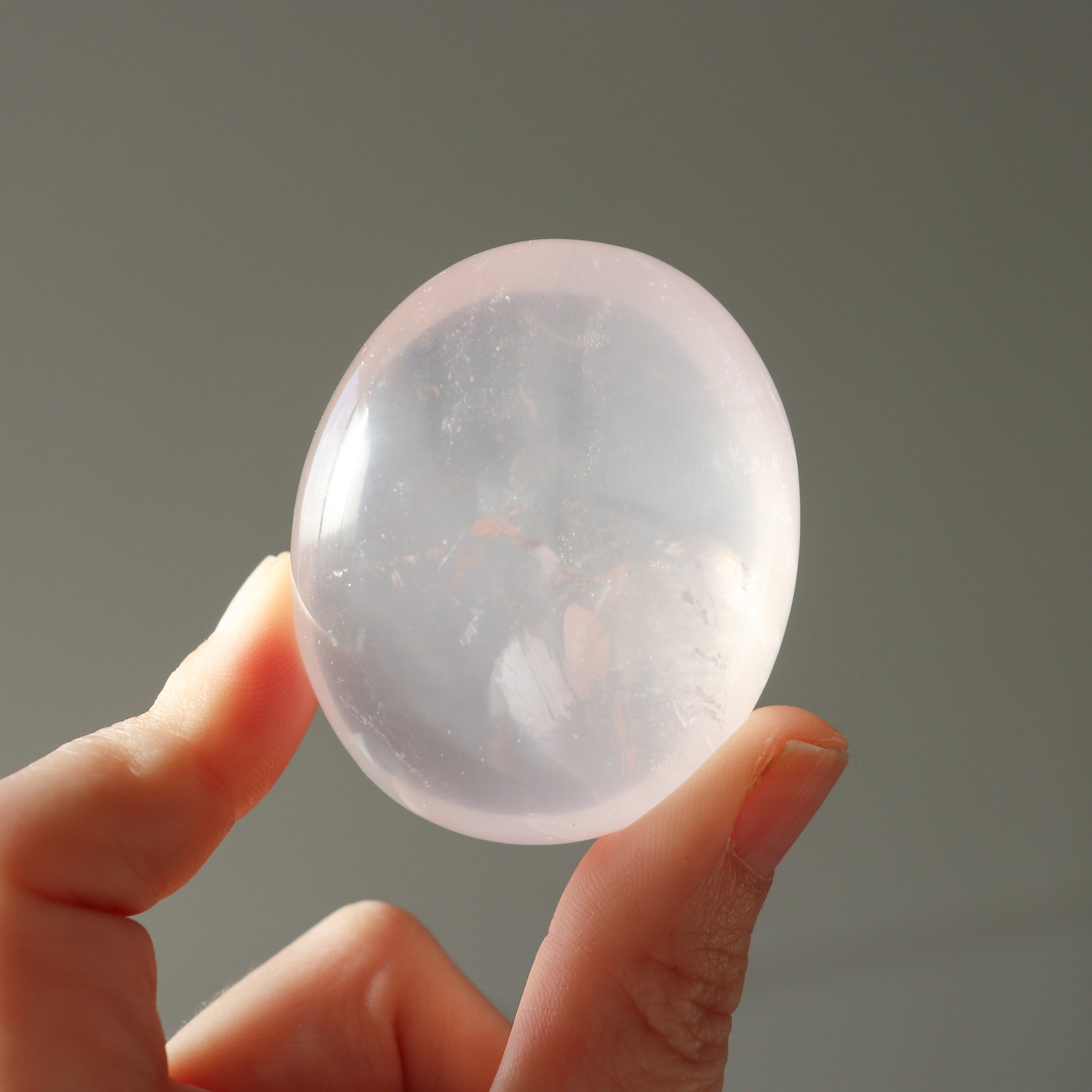 AA Rose Quartz Star Palm #3