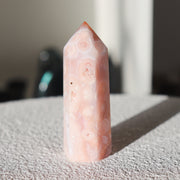 Carnelian Flower Agate Point #2