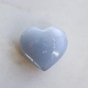 Blue Chalcedony Heart #1