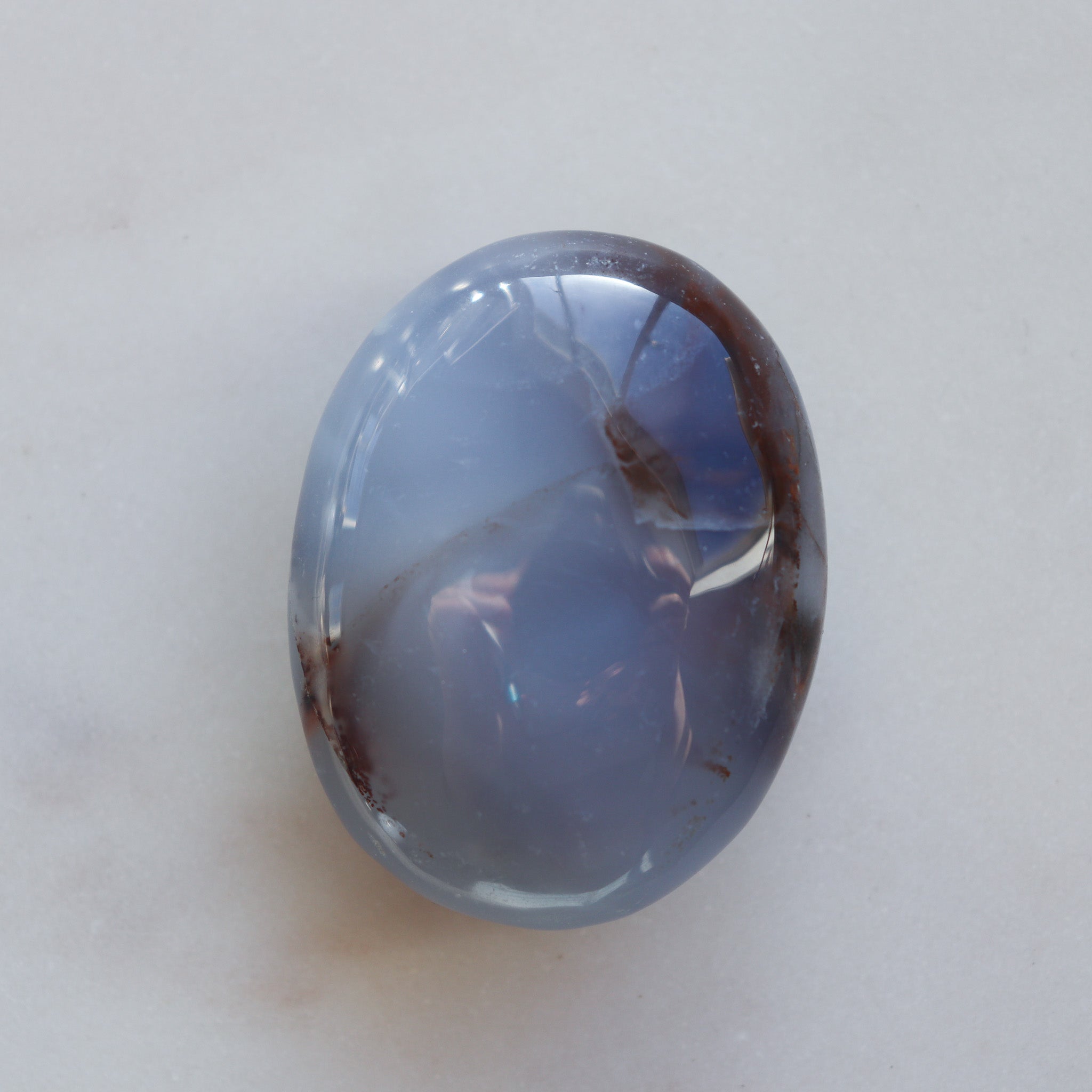 Blue Chalcedony Palm #1