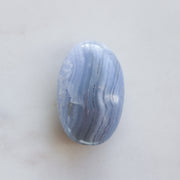 Blue Lace Agate Palm #1