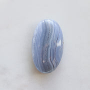 Blue Lace Agate Palm #2