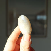A Grade White Moonstone Shiva #1