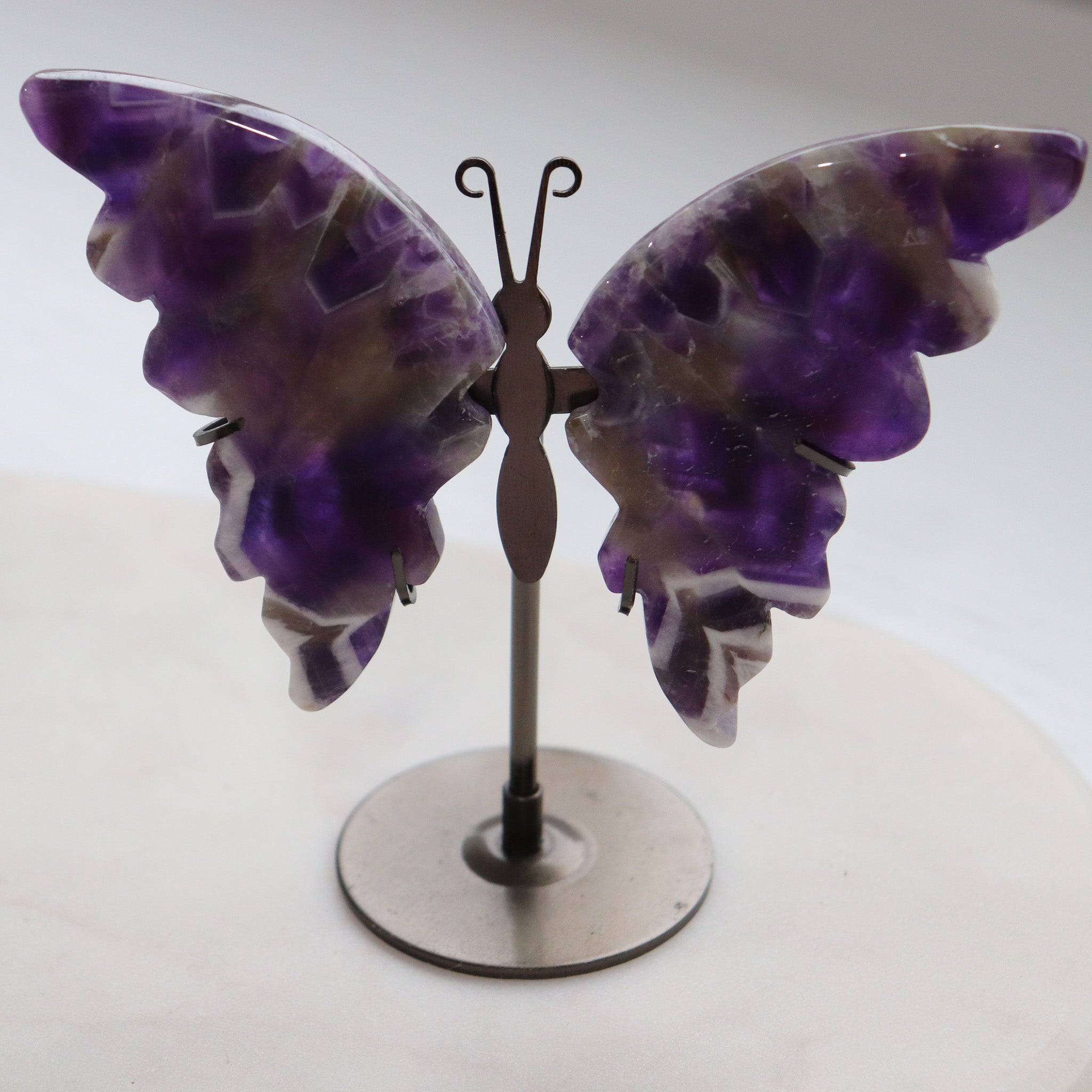 Amethyst Chevron Butterfly #a