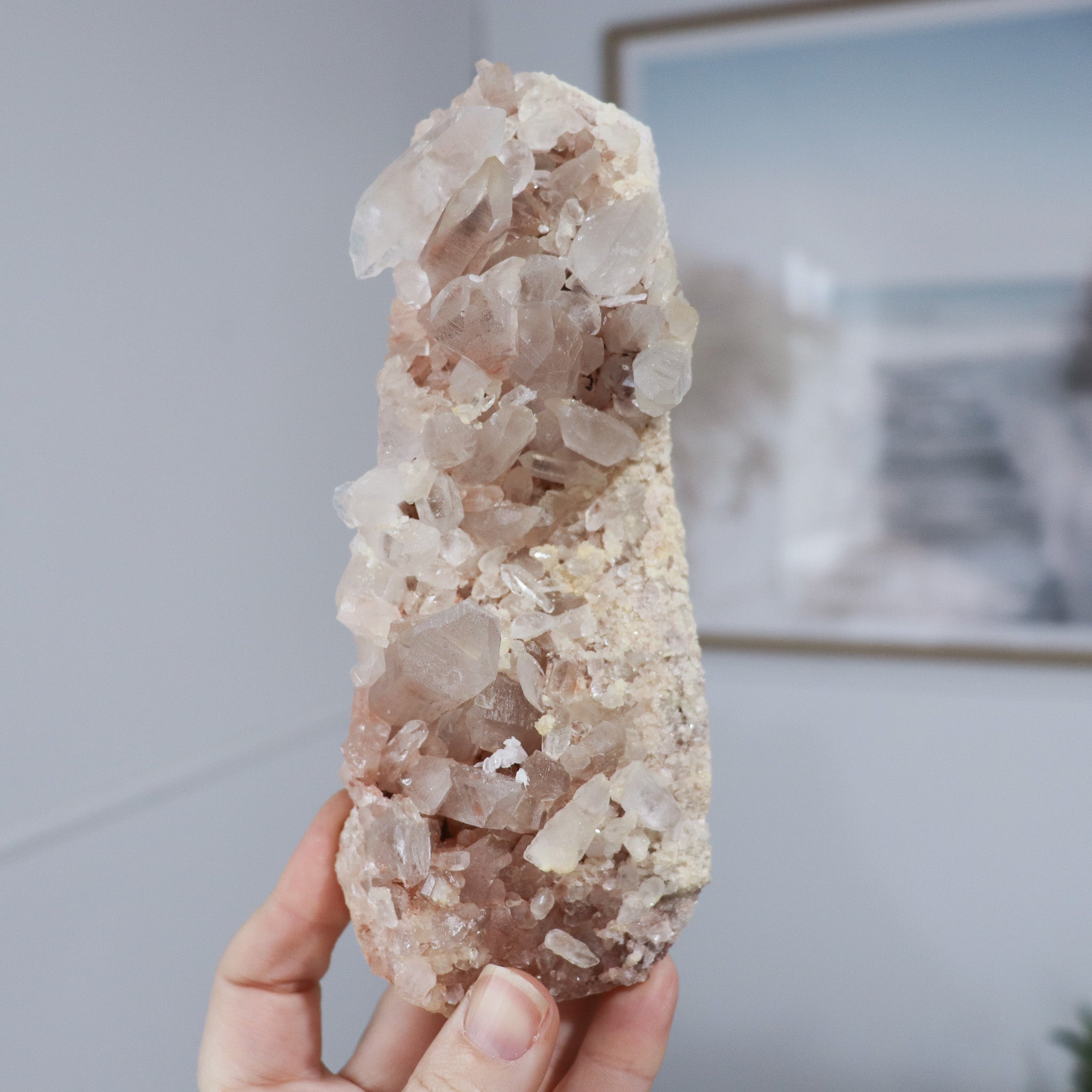 AAA Pink Samadhi Himalayan Cluster #c