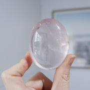 A Grade Rose Quartz Star Palm #1