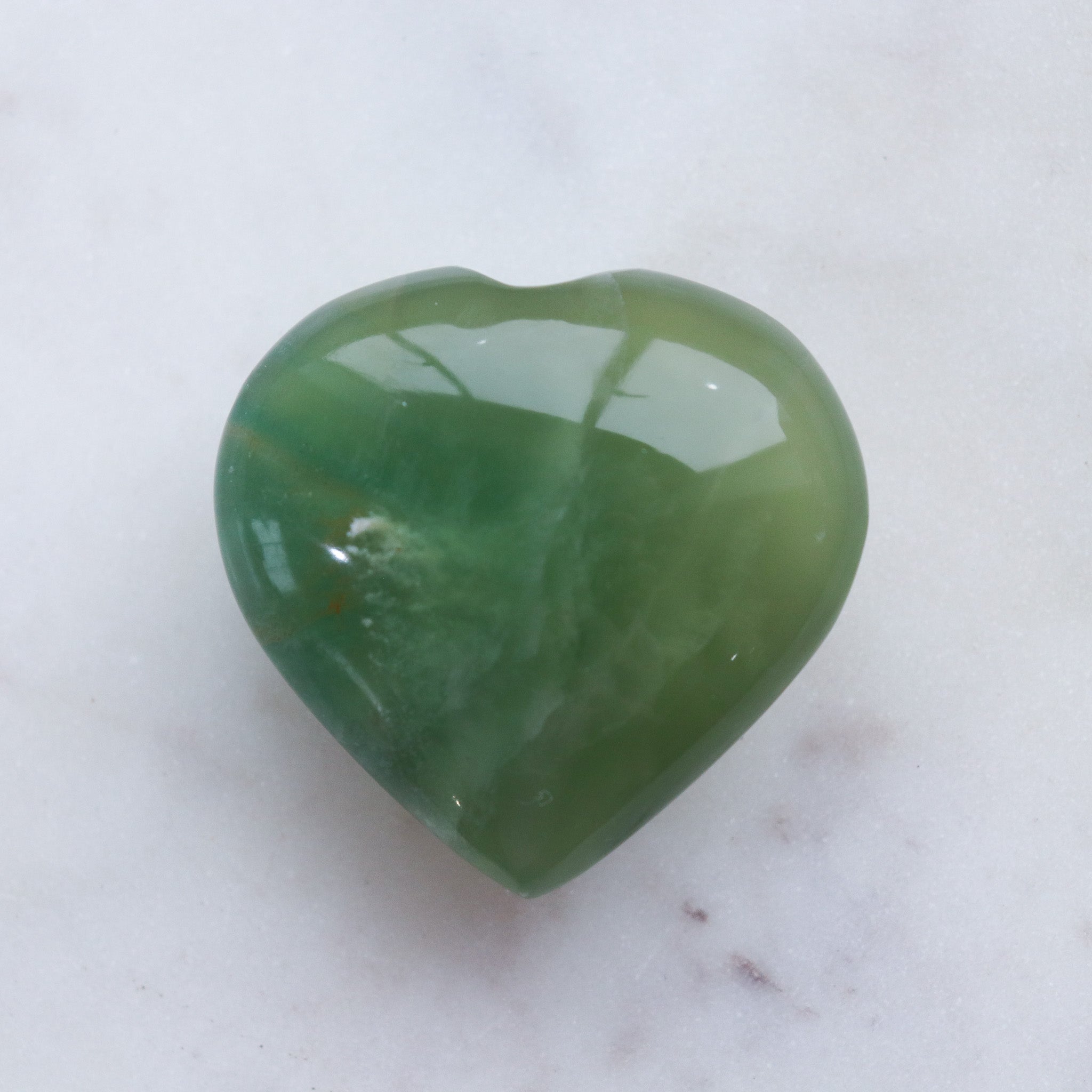 Lemon Lime Fluorite Point #d